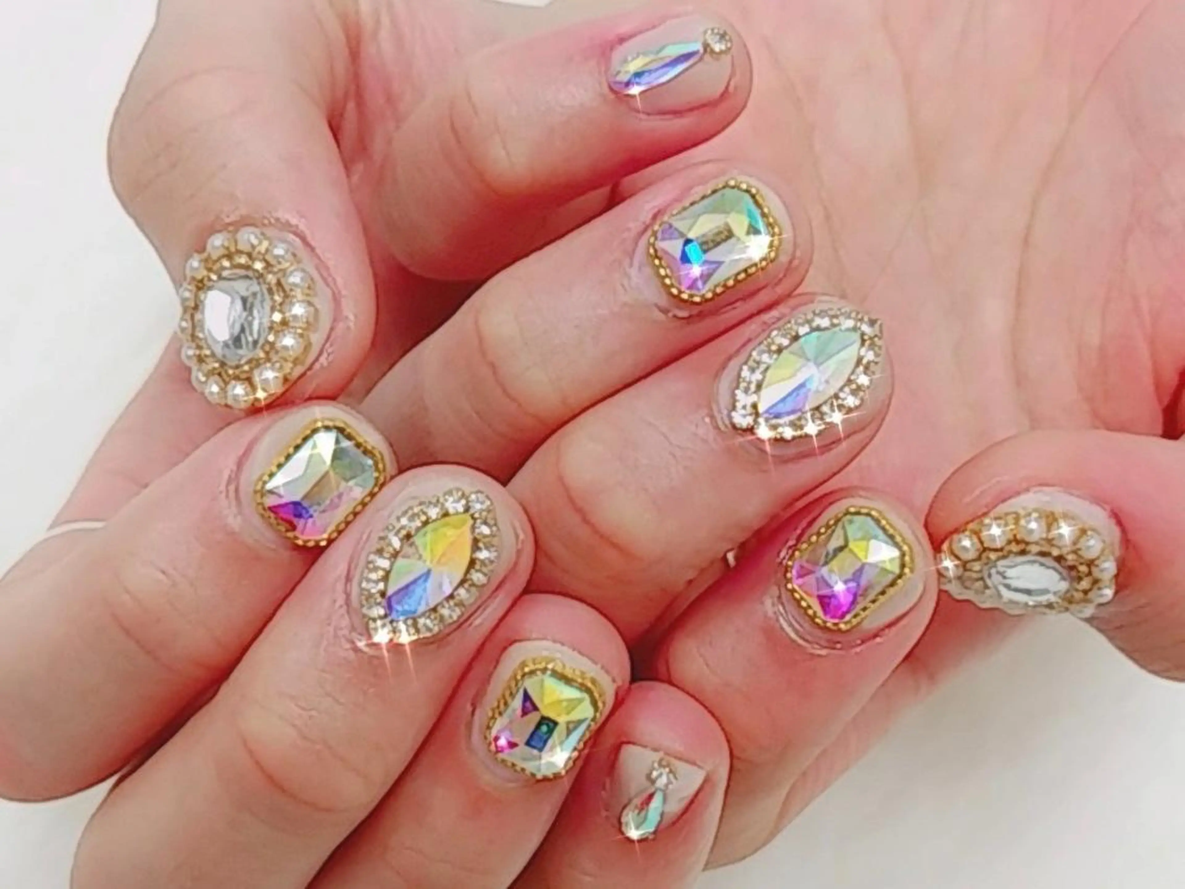 ネイル キラキラネイル Nail lieNのネイルデザイン
