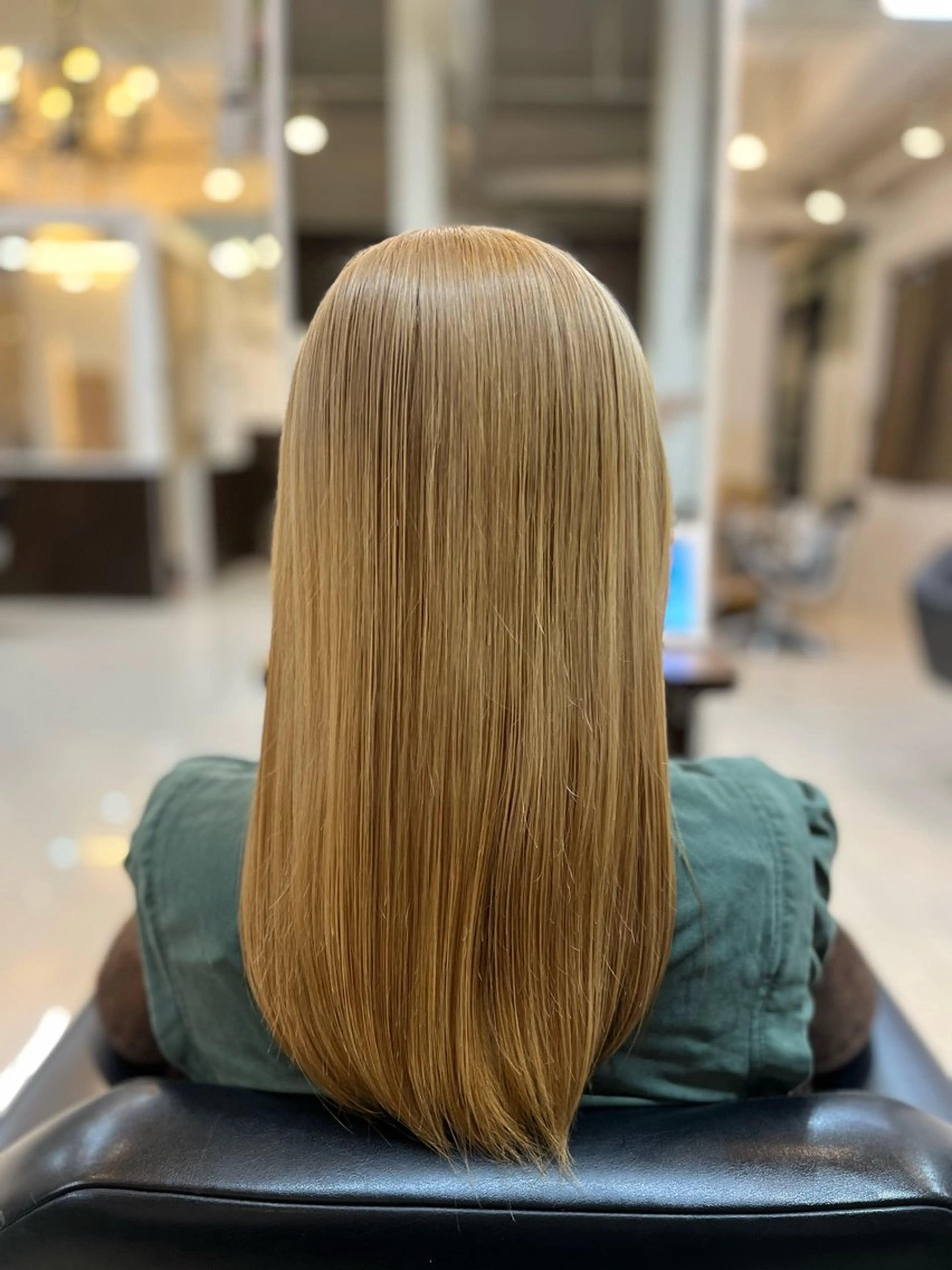 セミロング カラー ベージュカラー ミルクティーベージュ STREAM HAIR所属・🍒 SANA🍒のヘアスタイル