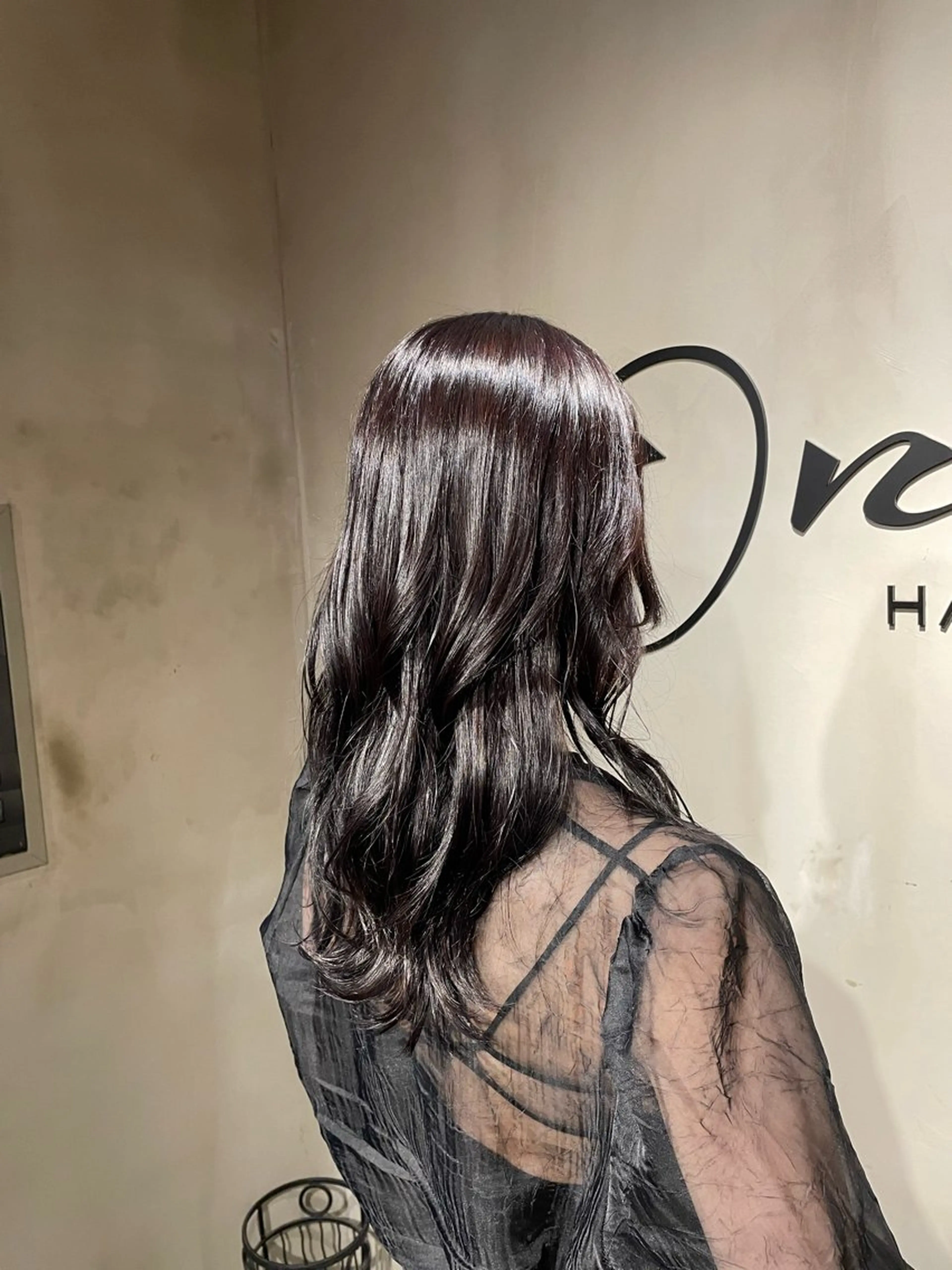 セミロング カラー ラベンダーカラー Once所属・🌐メンズカット 🌐Taketoのヘアスタイル