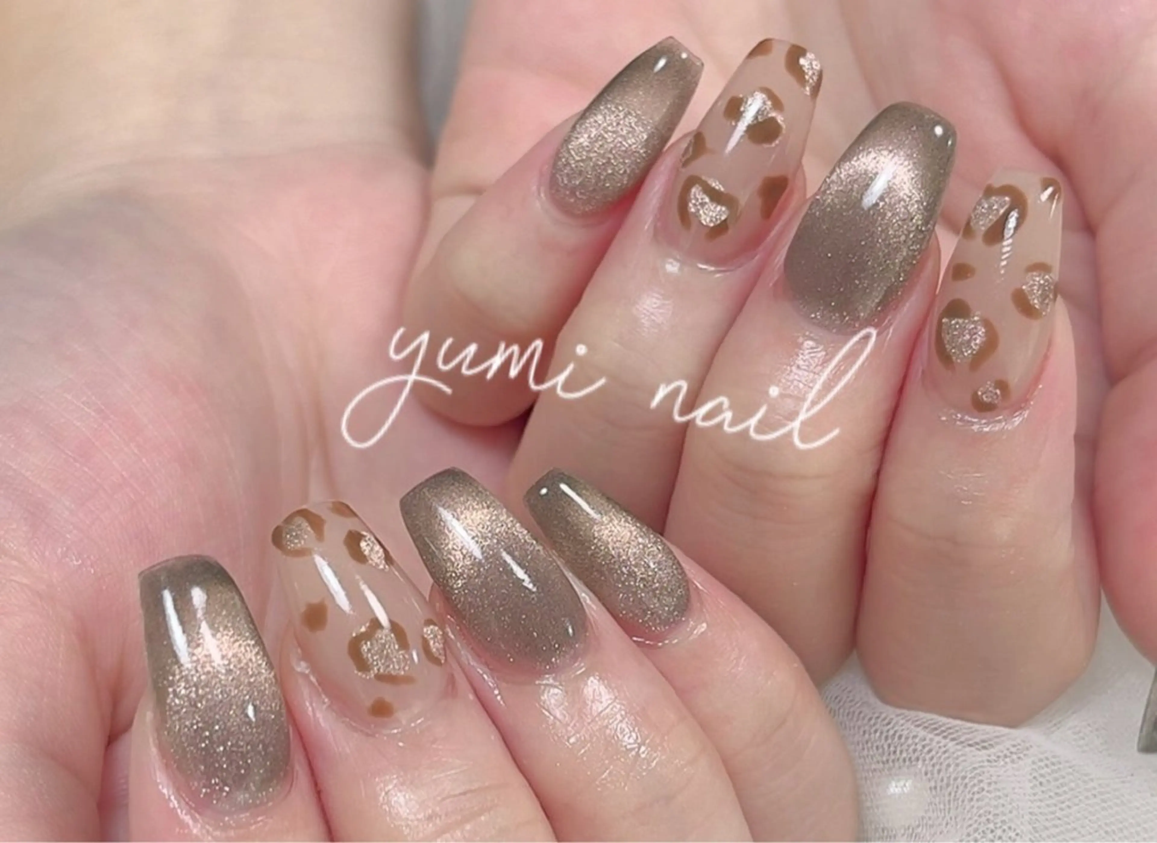 ネイル 𝐲𝐮𝐦𝐢🎀 長さ出しデザイン専門のネイルデザイン