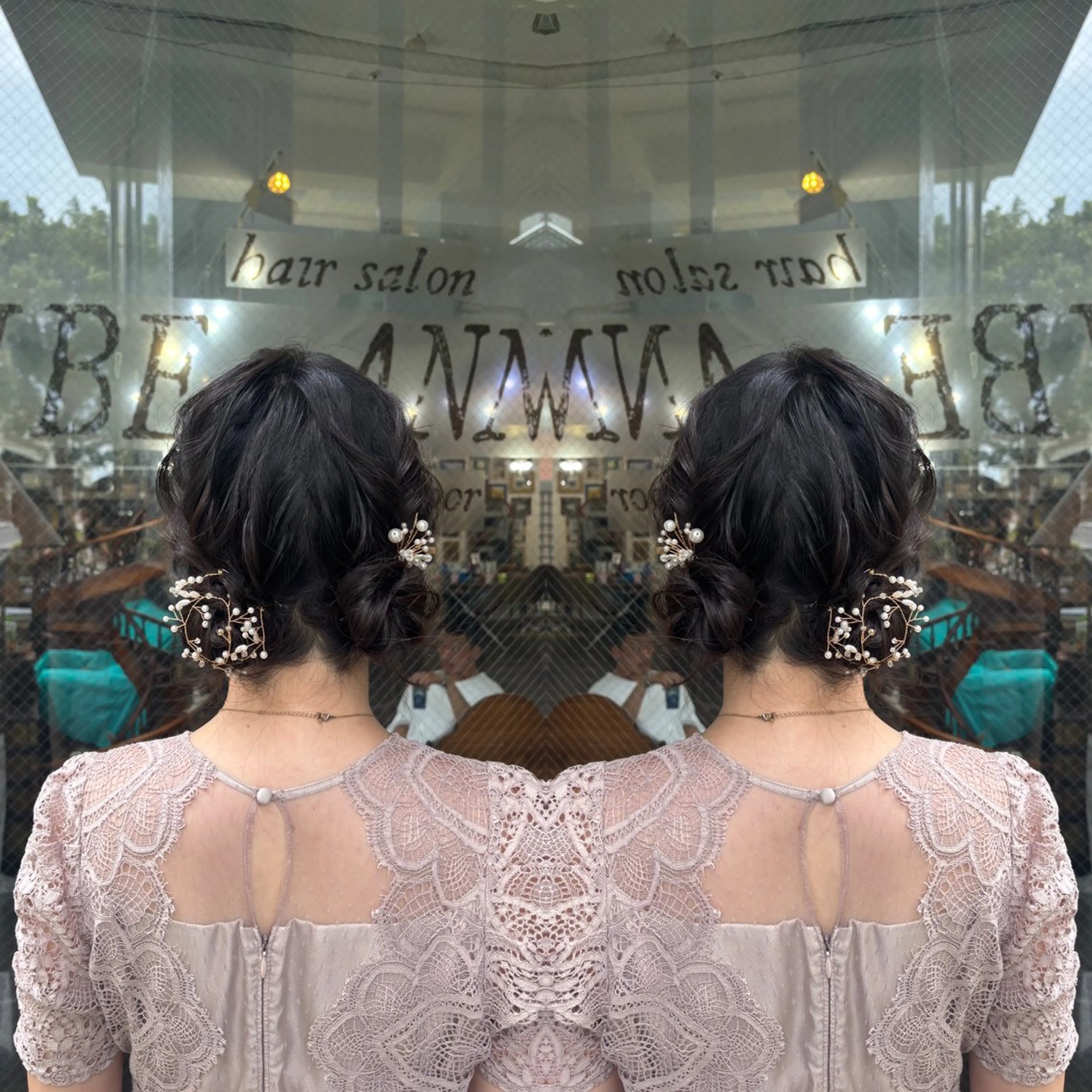 ショート ヘアアレンジ ボブ ☻モエカ/ハイトーン アレンジ☻のヘアスタイル