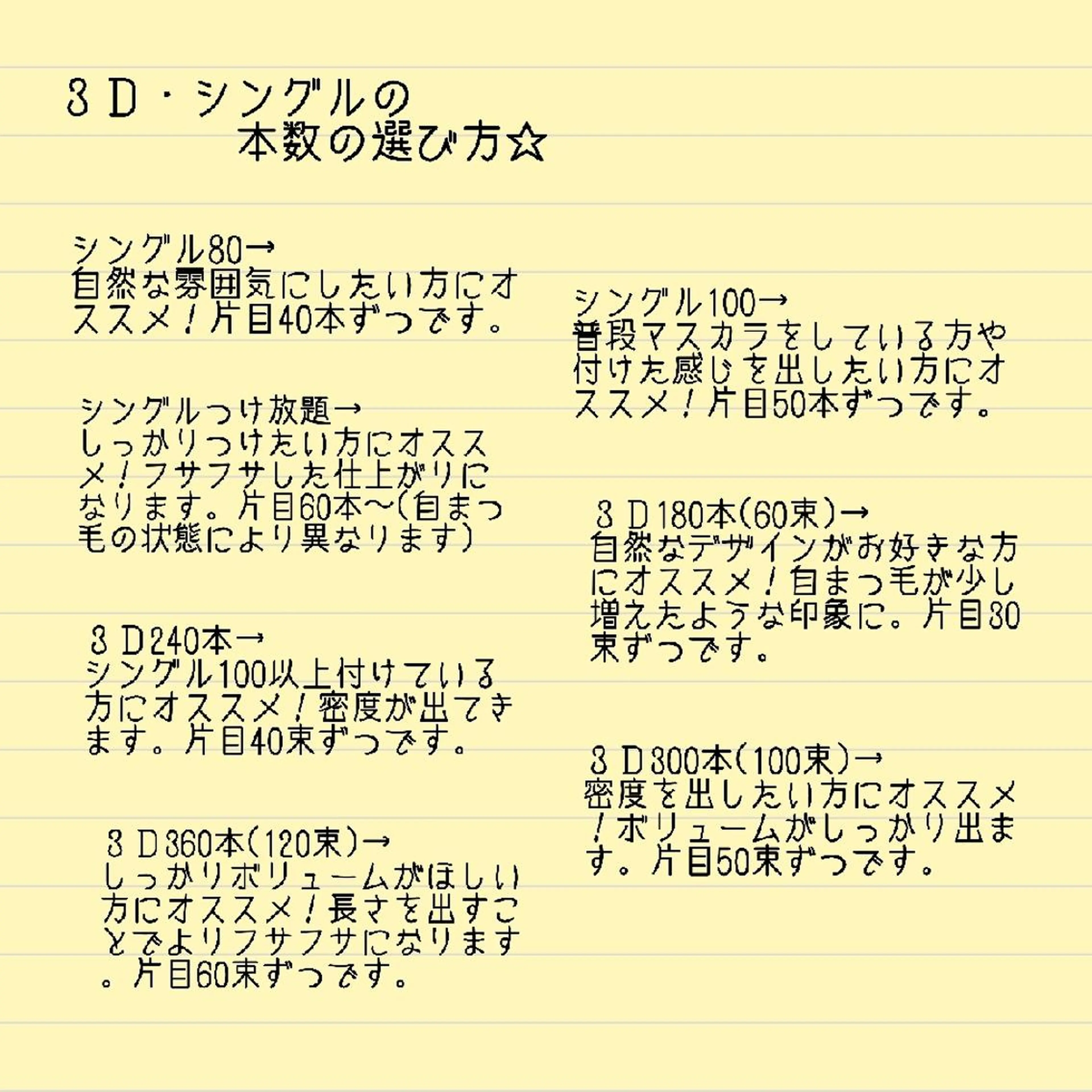 マツエク・マツパ ディアナ 水戸元吉田店　青柳のマツエク・マツパデザイン