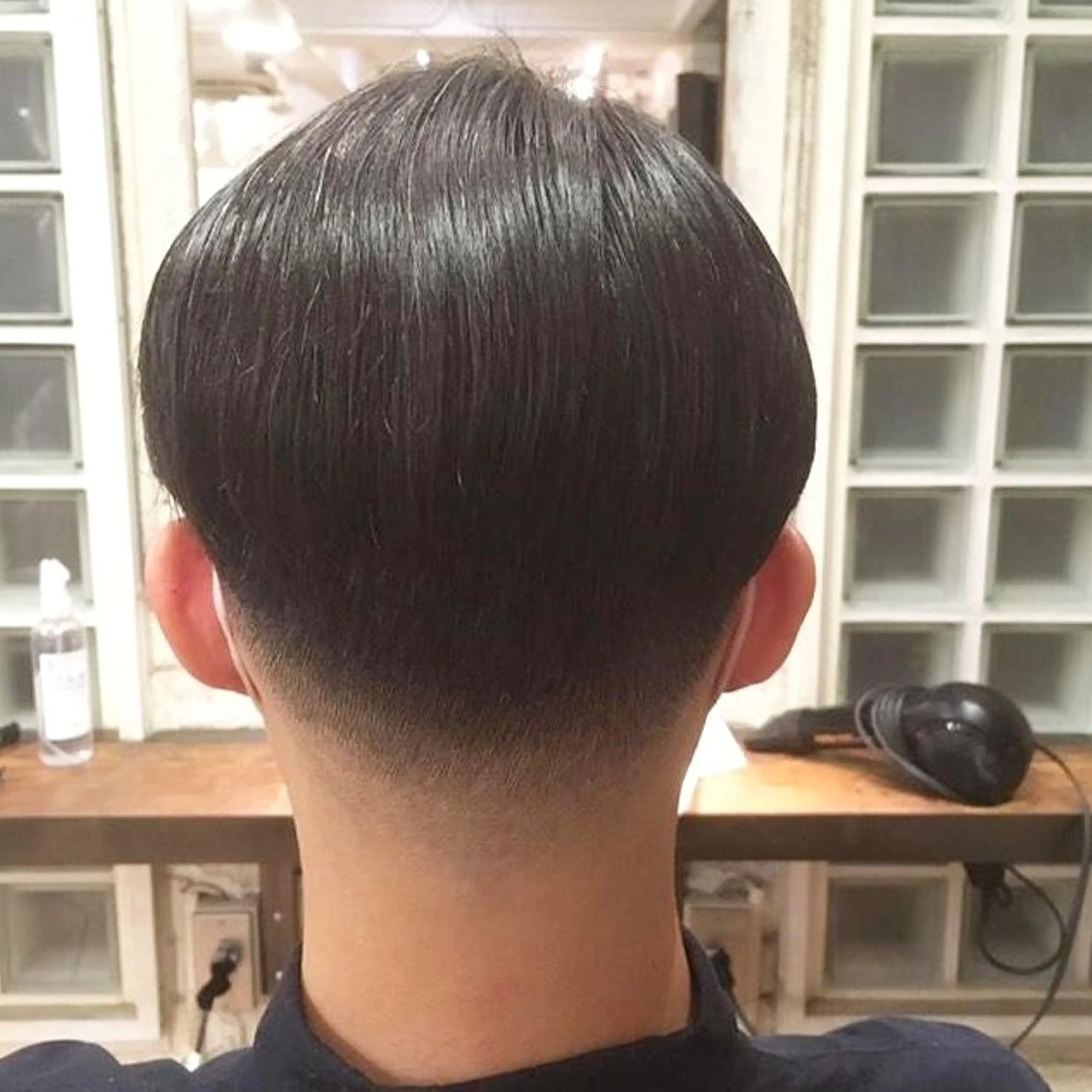 メンズ ショート フェードカット スキンフェード カット メンズ/フェード/ バーバー/盛山大地のヘアスタイル