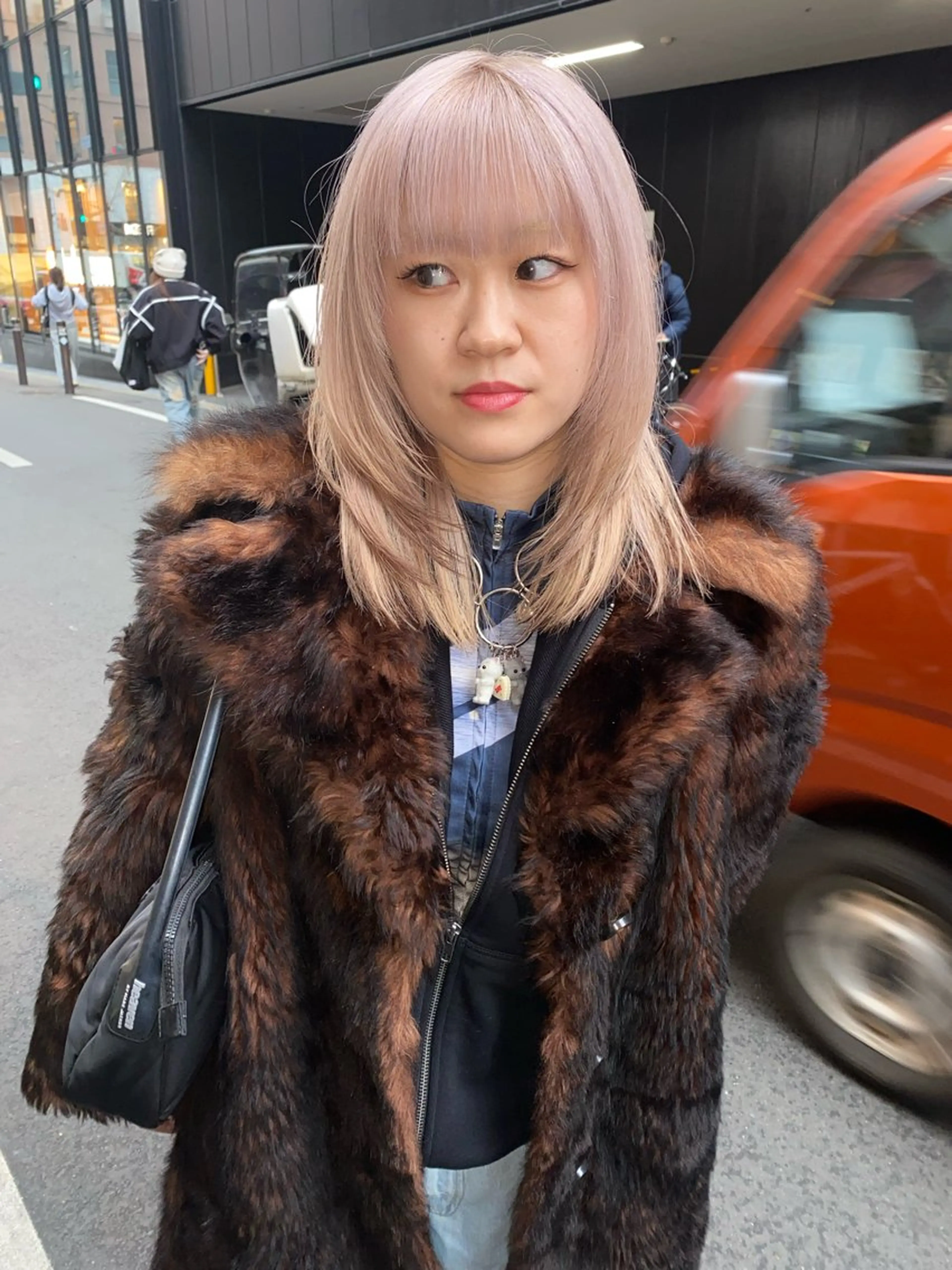 ミディアム カラー カット ヘアカラー givet所属・心斎橋/デザインカラ ー/海外風/ナツミのヘアスタイル