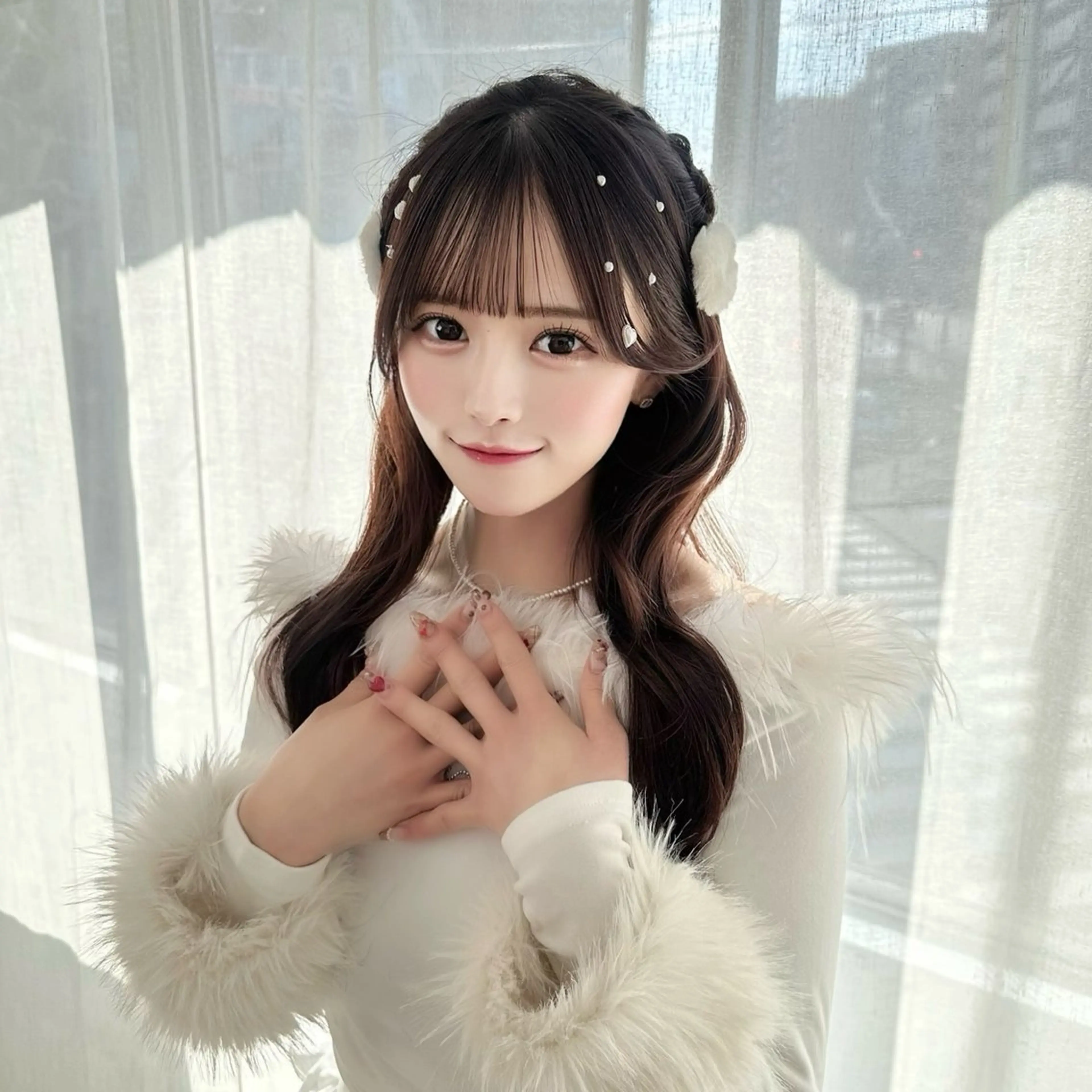 ロング カラー ヘアアレンジ ヘアカラー ヘアセット hina🎀新宿/ エクステ/girlyのヘアスタイル