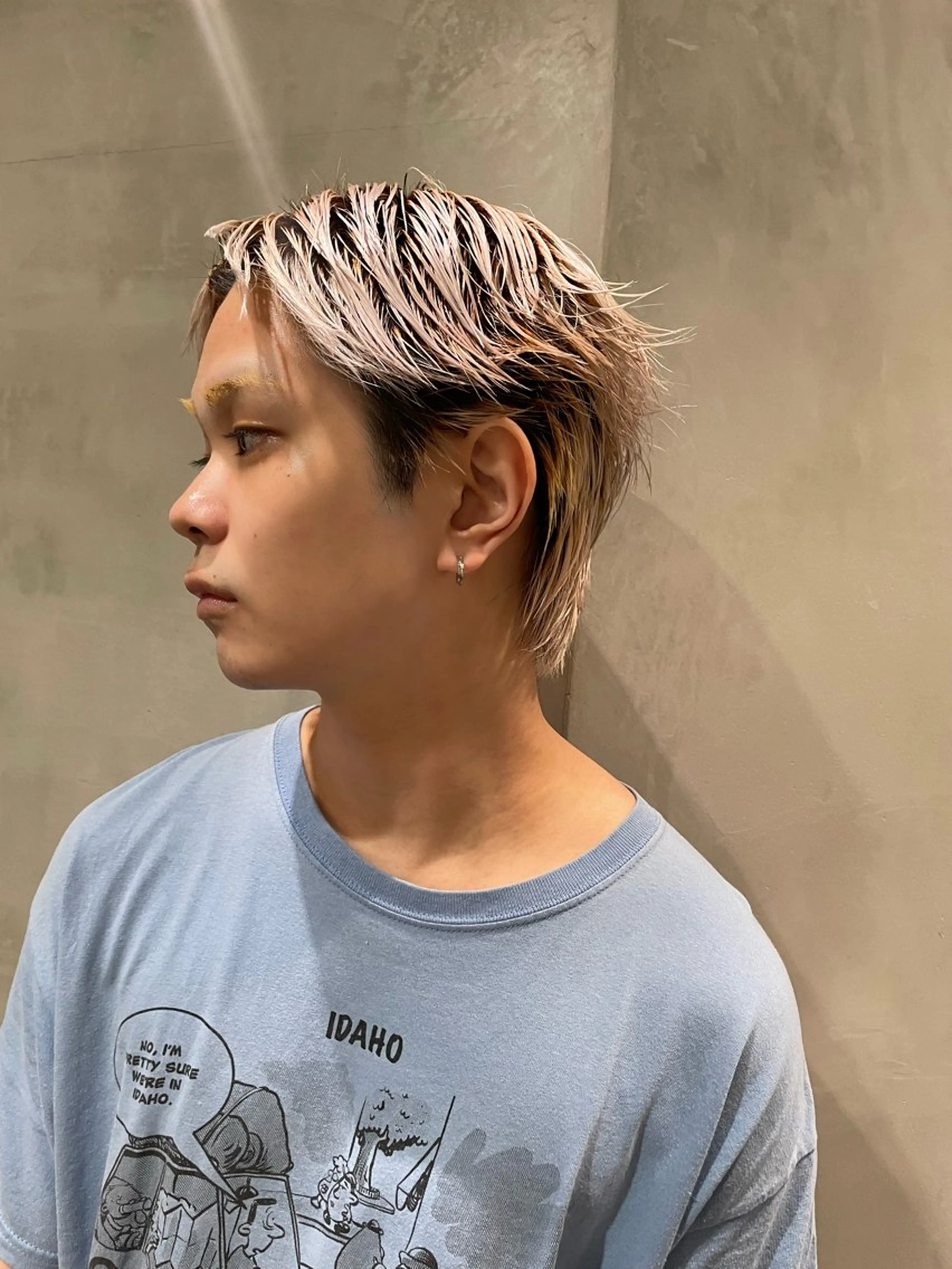 ショート カラー メンズ カット ヘアカラー トリートメント 優作 〜圧倒的信頼〜のヘアスタイル