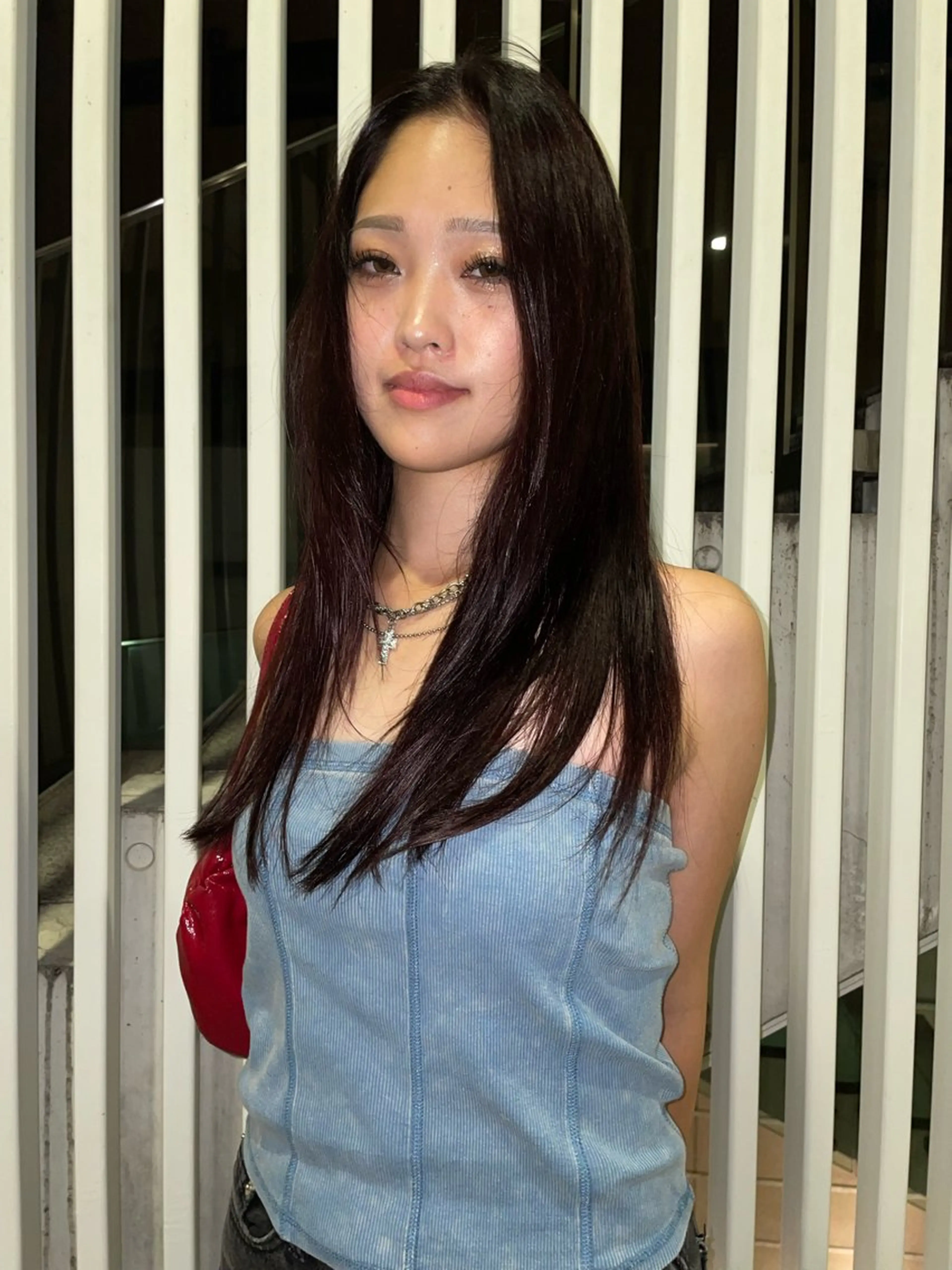 カラー MEY HAIR / CURLYS所属・カラー特化美容師 オレンジカラーのヘアスタイル