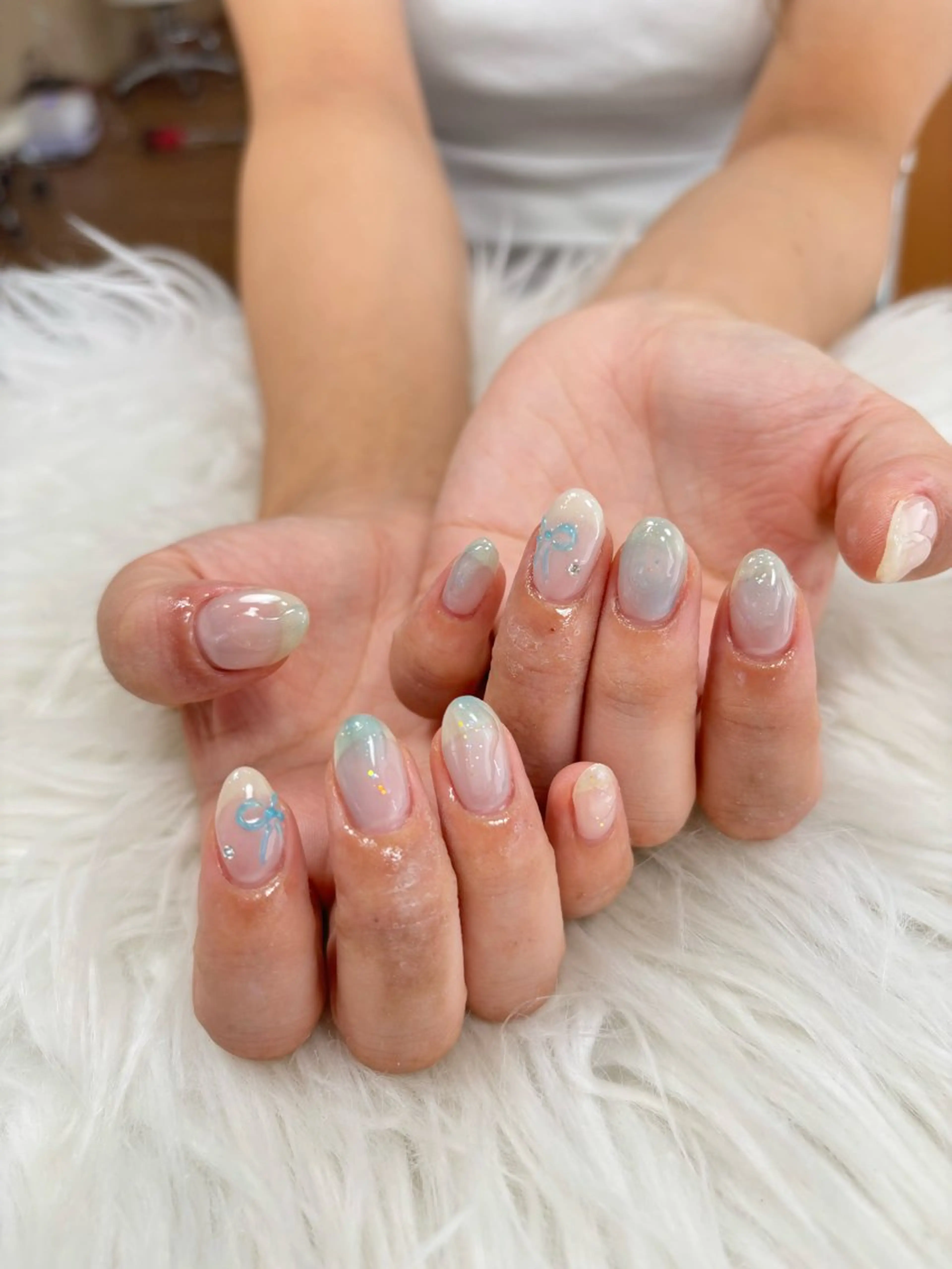 ネイル ハンドネイル 🦋Hina🦋 1月予約受付中✨のネイルデザイン