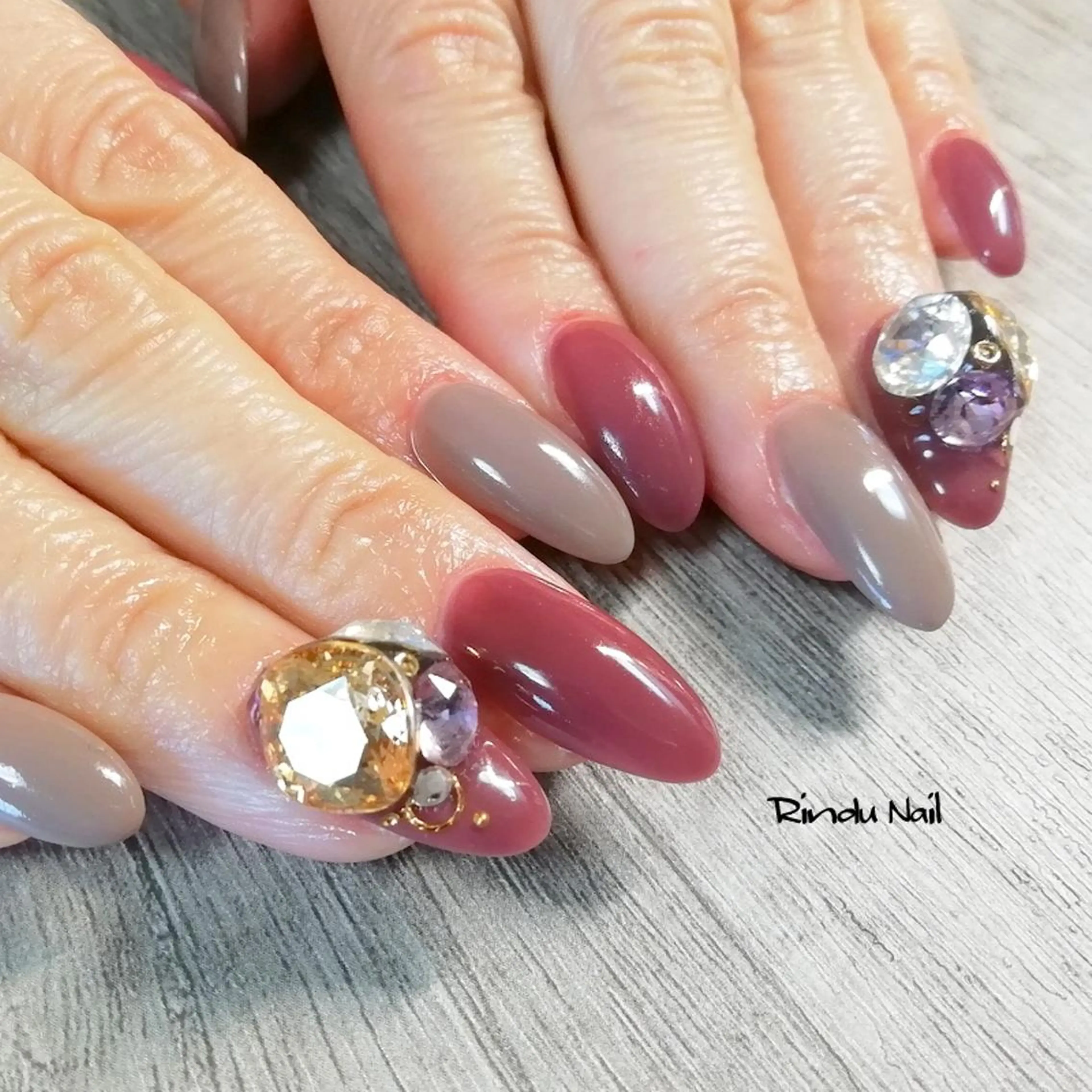 ネイル Rindu Nail 上小田井ジュニアのネイルデザイン