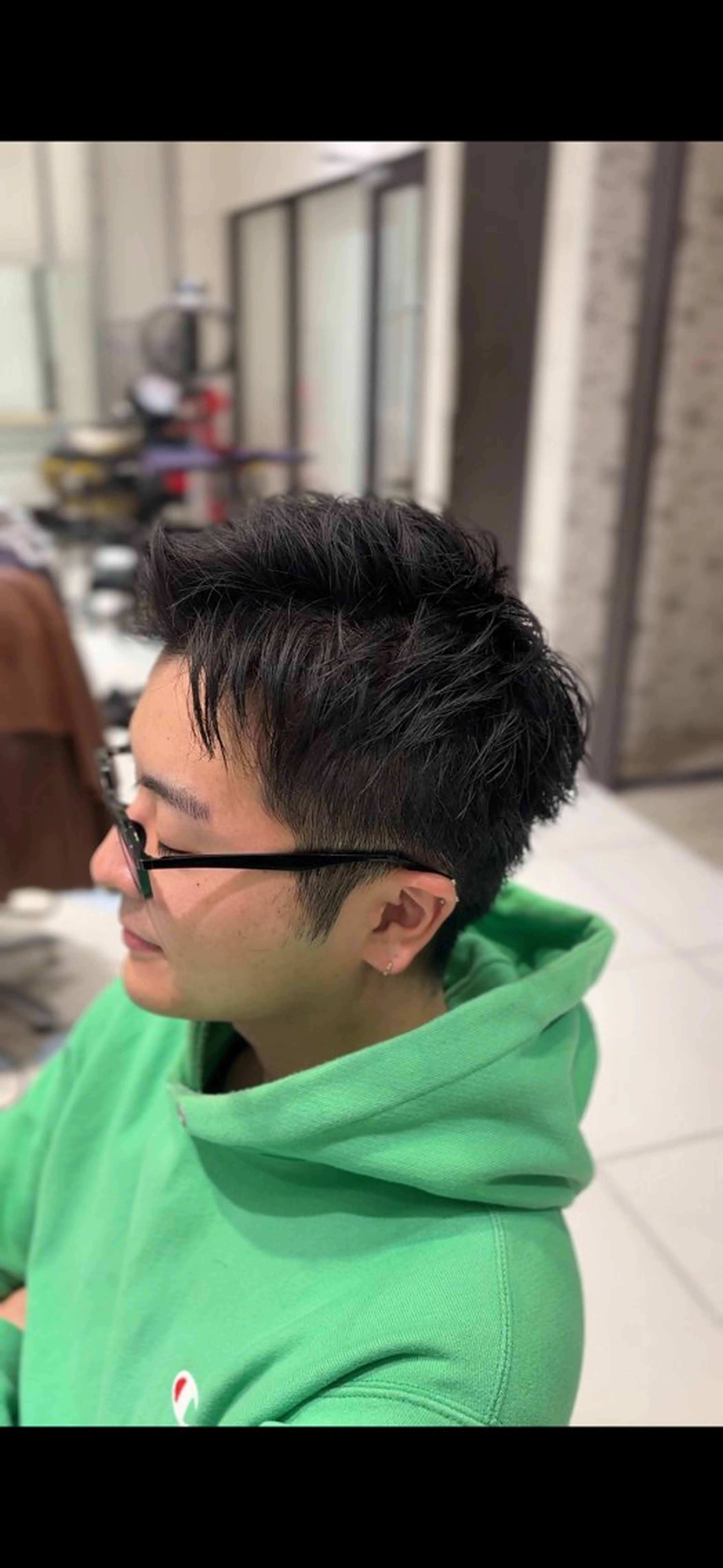 ショート メンズ メンズショート ショートヘア EARTH北上店所属・藤原 海斗のヘアスタイル