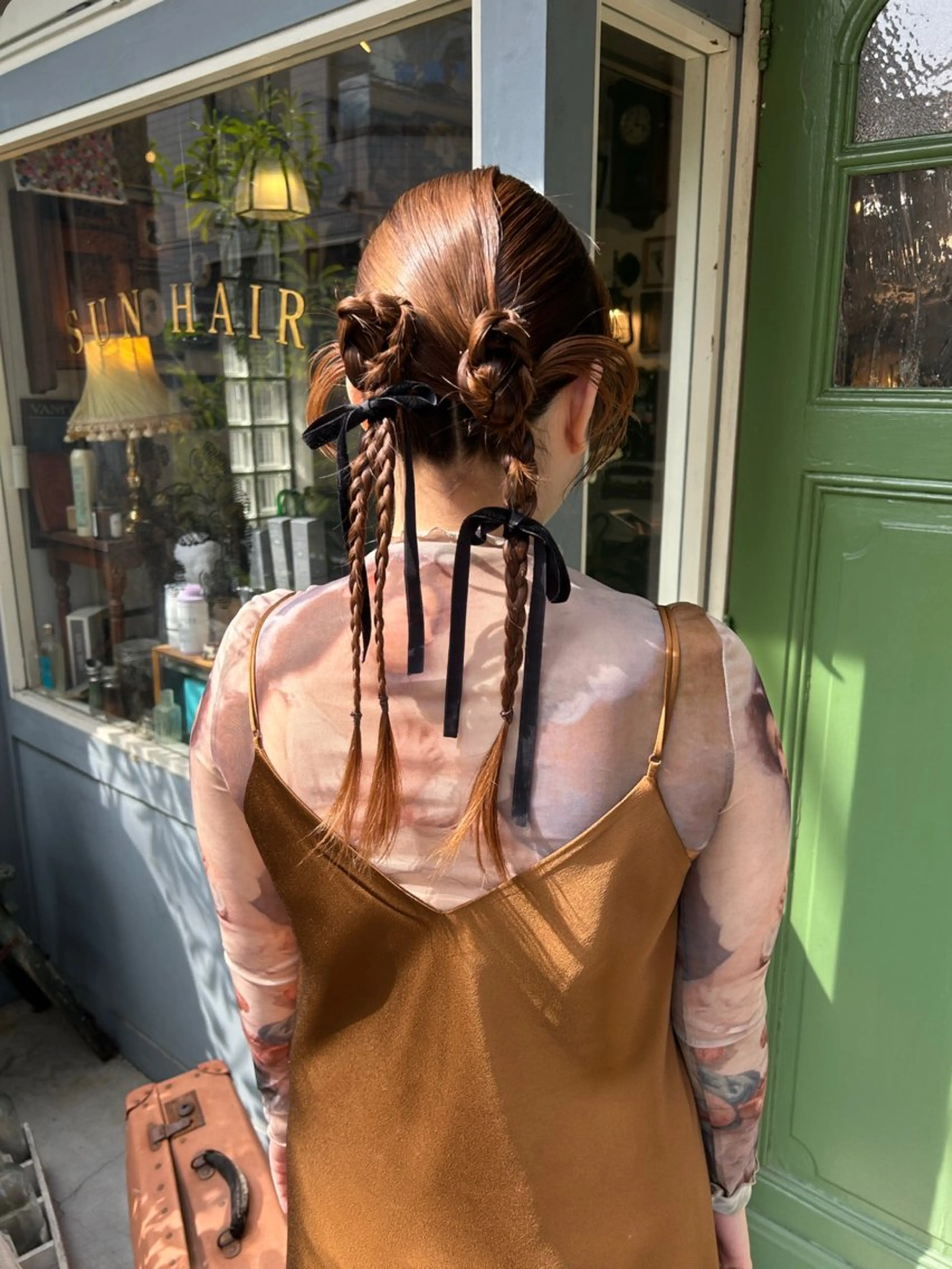 ロング ヘアアレンジ ヘアセット 清水千優/パーマ/透 明感カラー/メンズのヘアスタイル