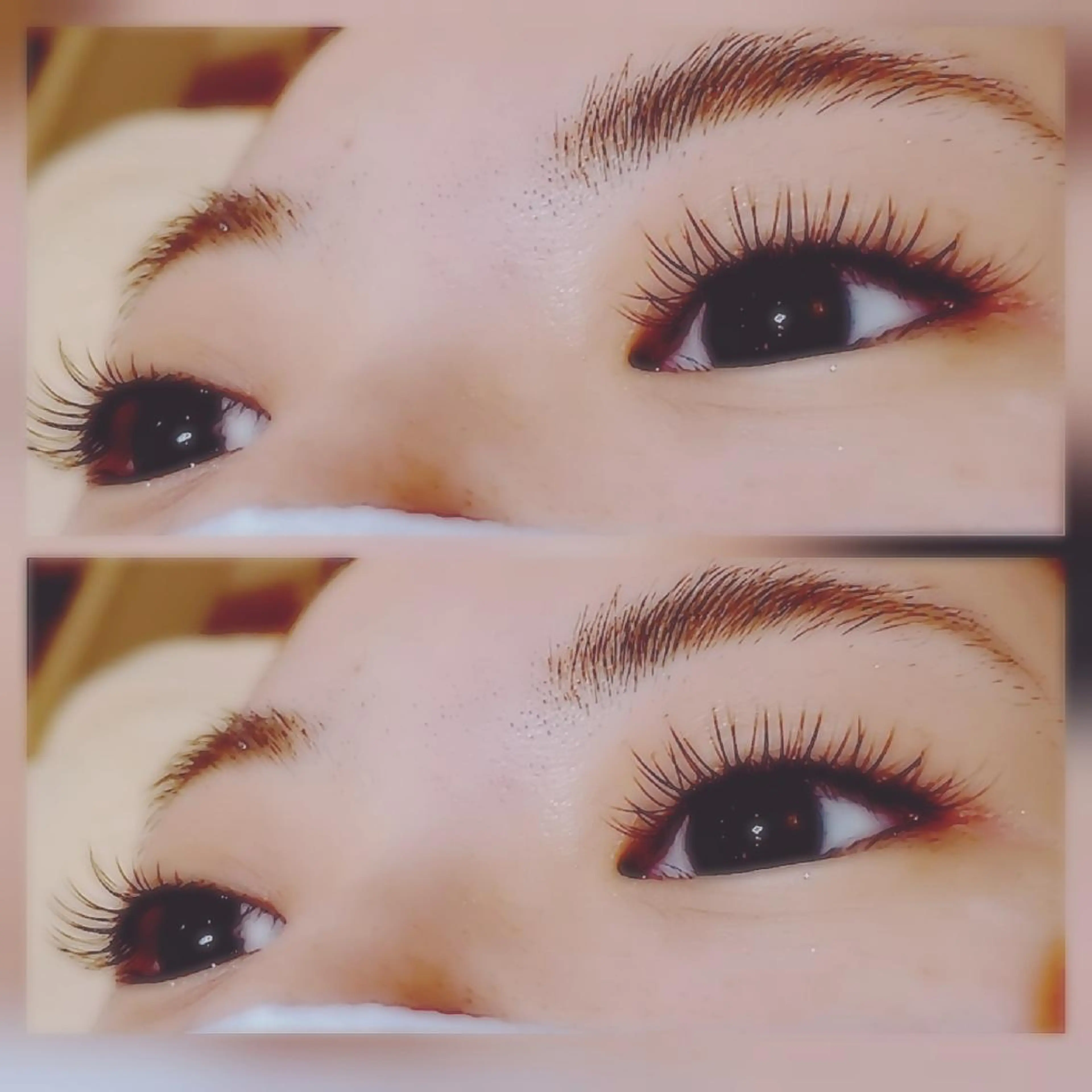 マツエク・マツパ カラーマツエク フラットラッシュ マツエク Lycka till 加藤のマツエク・マツパデザイン