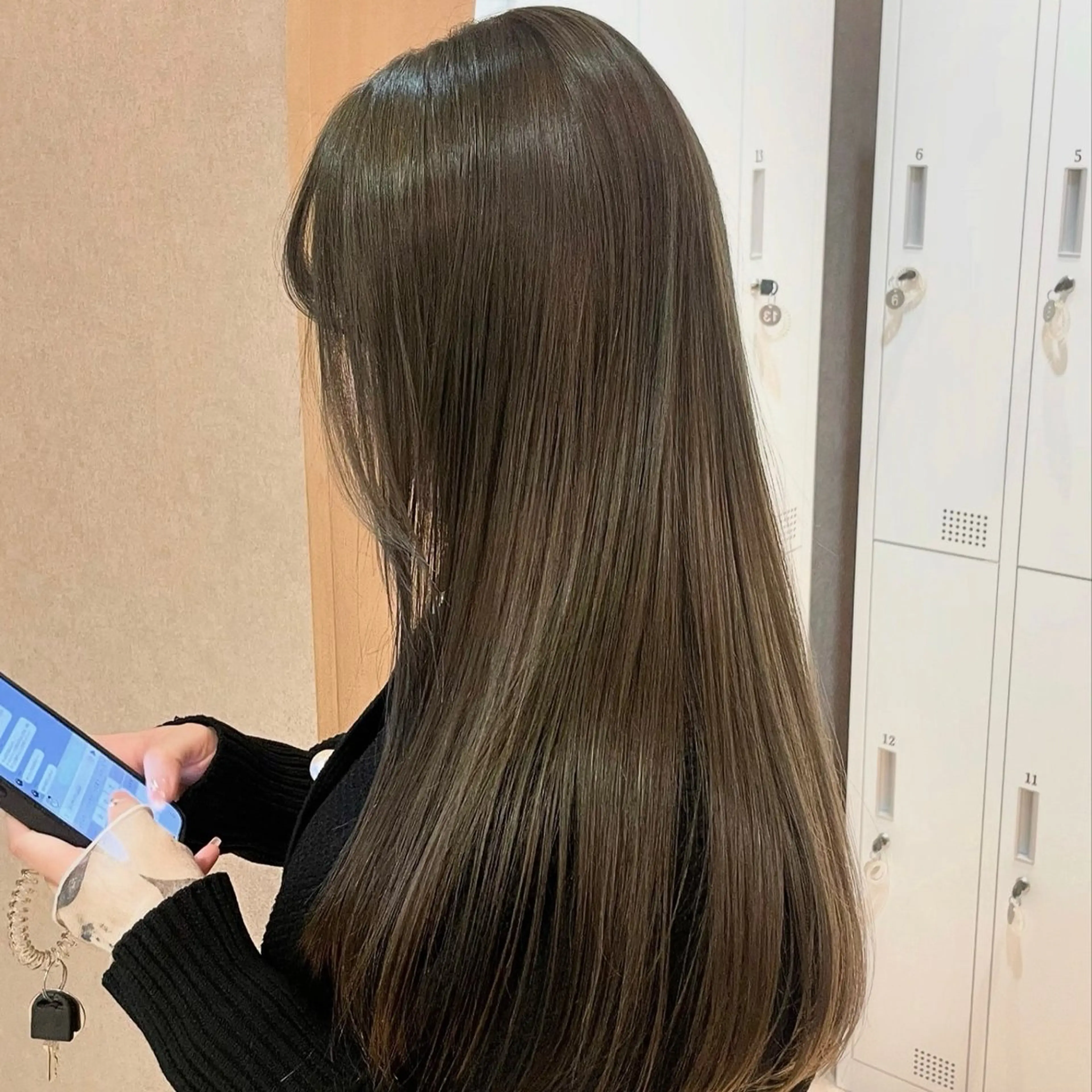 ロング 似合わせ/ベージュ /レイヤー/りほ🤍のヘアスタイル