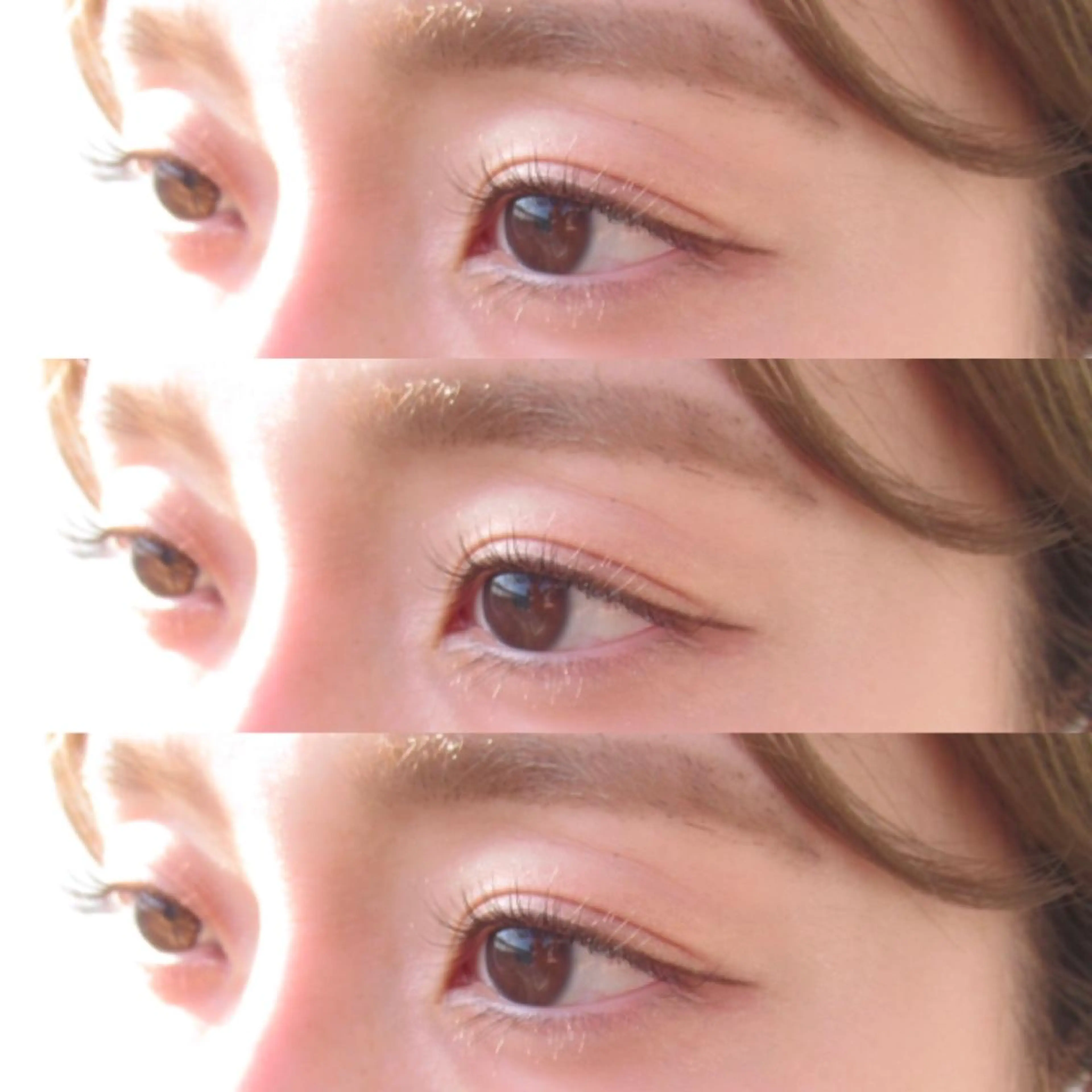 マツエク・マツパ カラーマツエク 一重×まつ毛パーマ おない あきこのマツエク・マツパデザイン