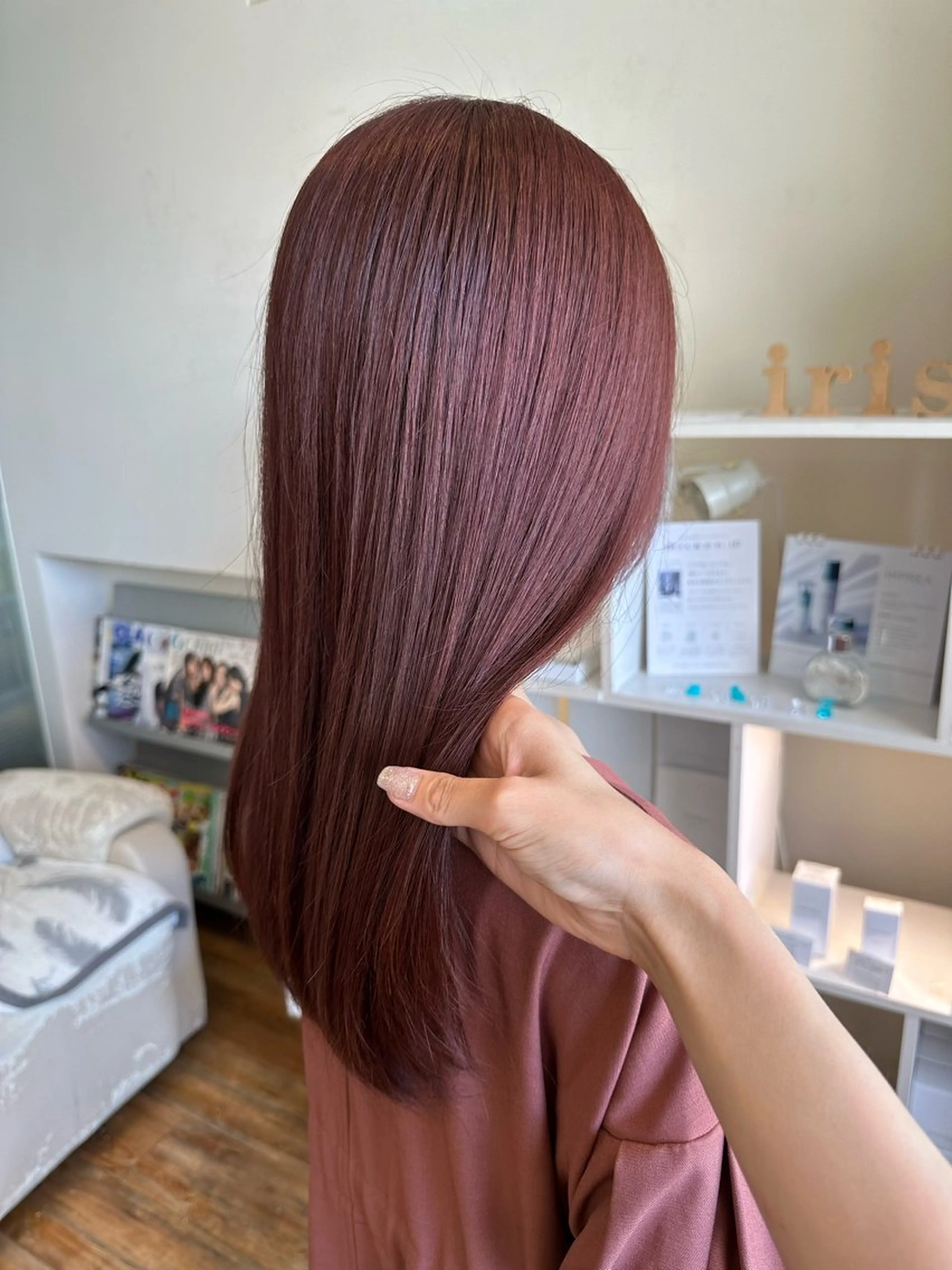 ロング カラー ヘアアレンジ ueki ayaneのヘアスタイル