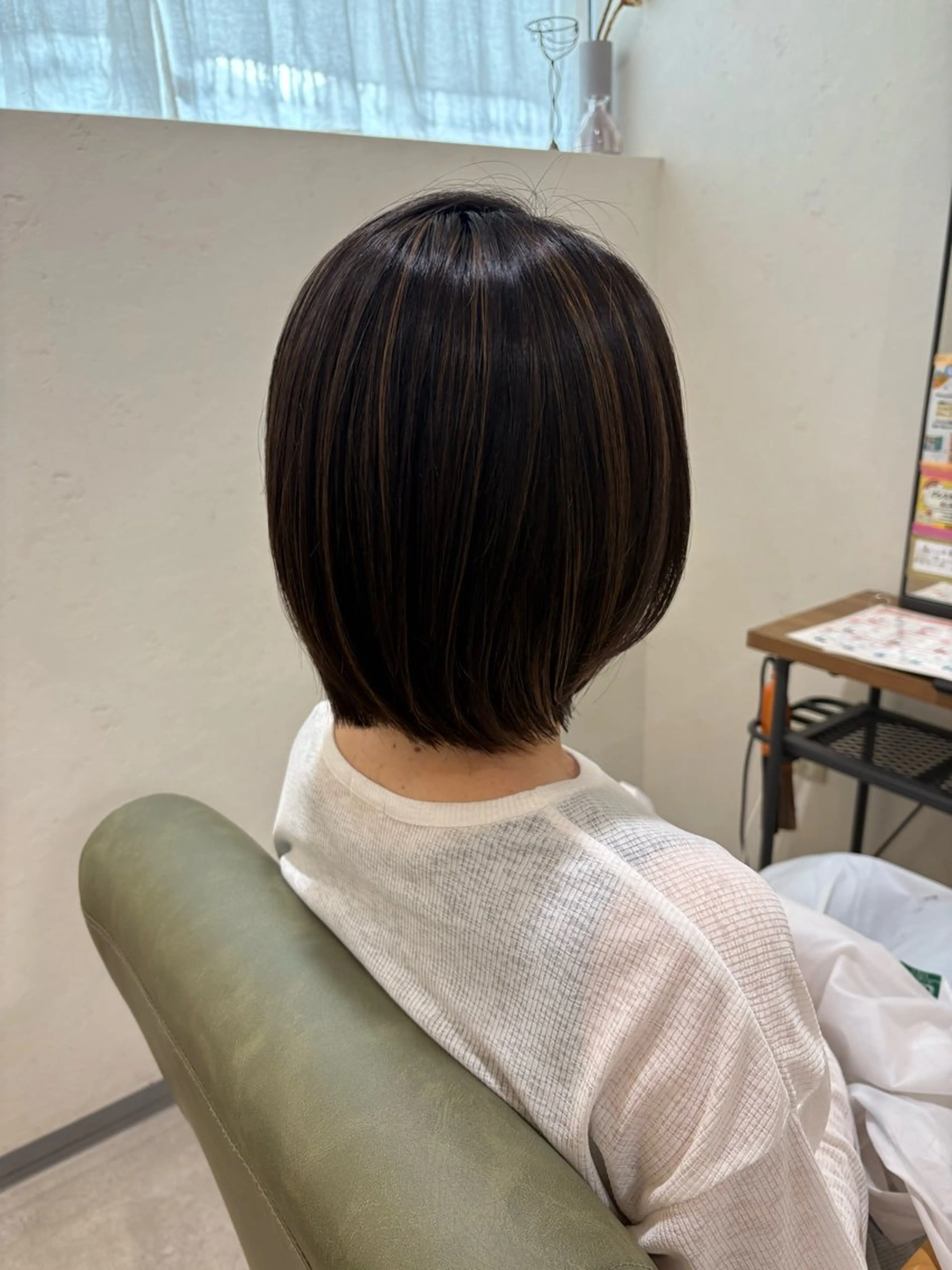 ショート 艶感暖色カラー /透明感/瀬戸山舞のヘアスタイル