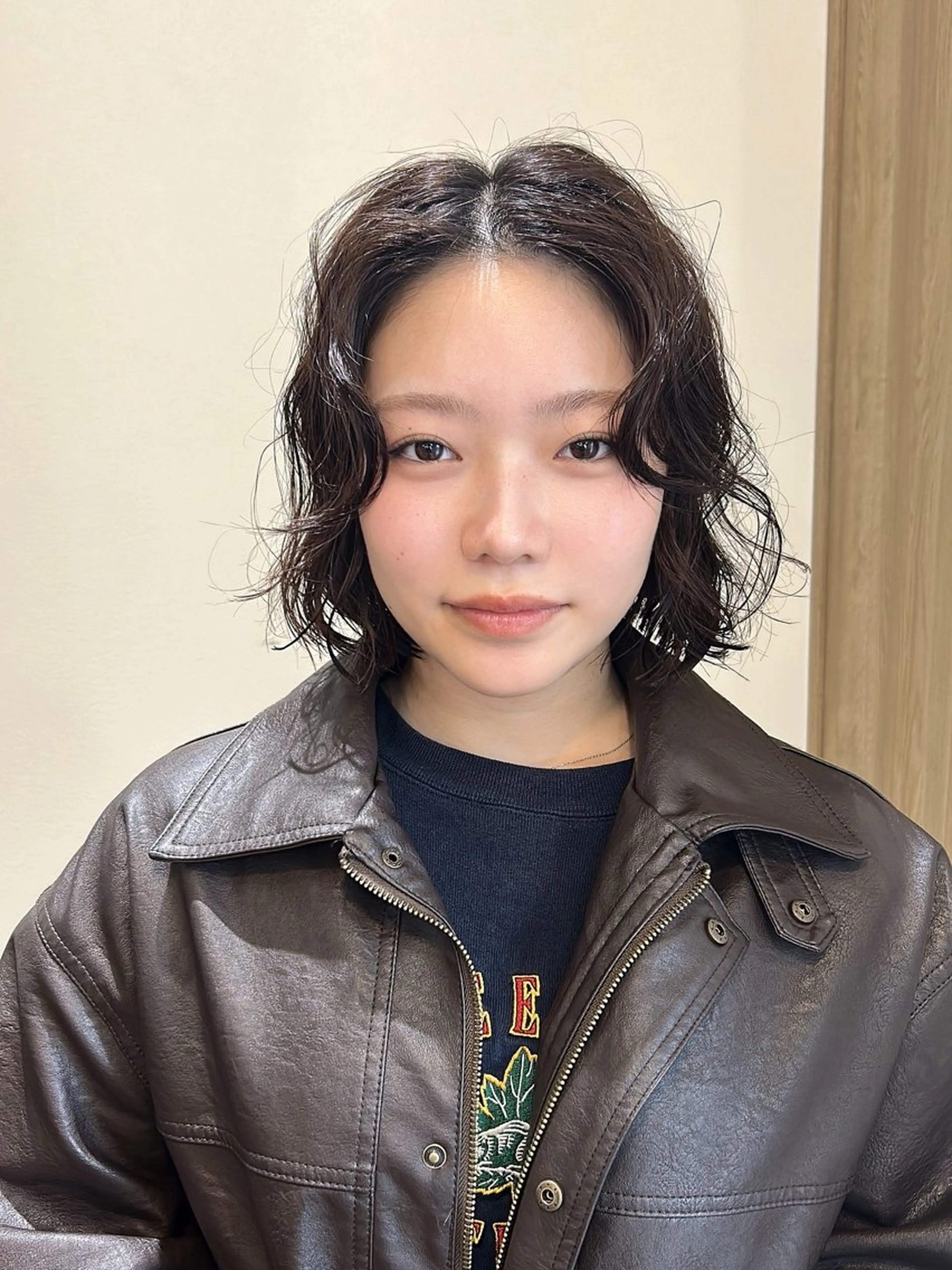 ショート ボブ カット パーマ トリートメント 似合わせcut🌐/ tsuki(ツキ)のヘアスタイル