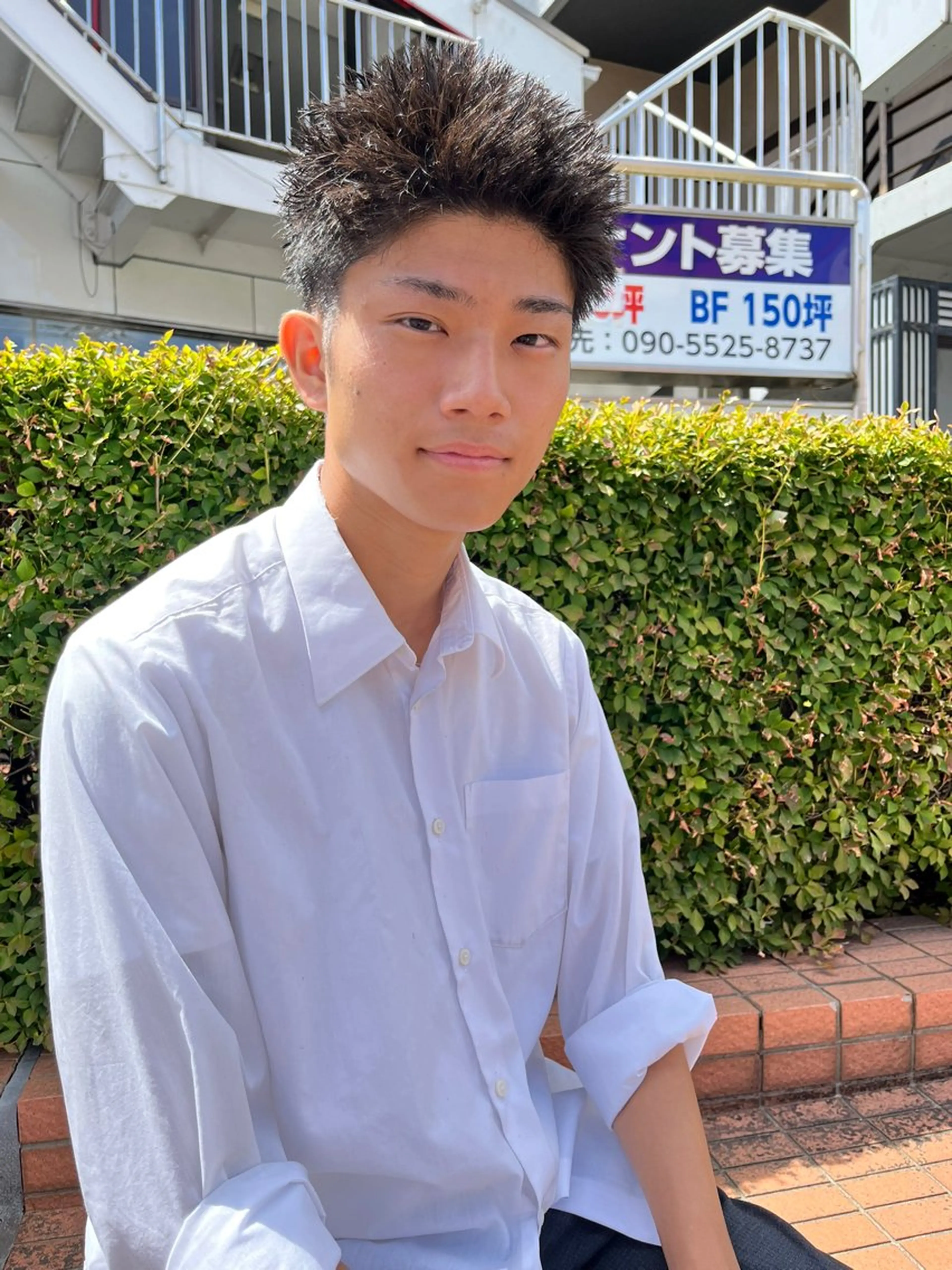 ショート メンズ キッズ スパイキーショート ショートヘア カット メンズパーマの達人 🌟川内絵人のヘアスタイル