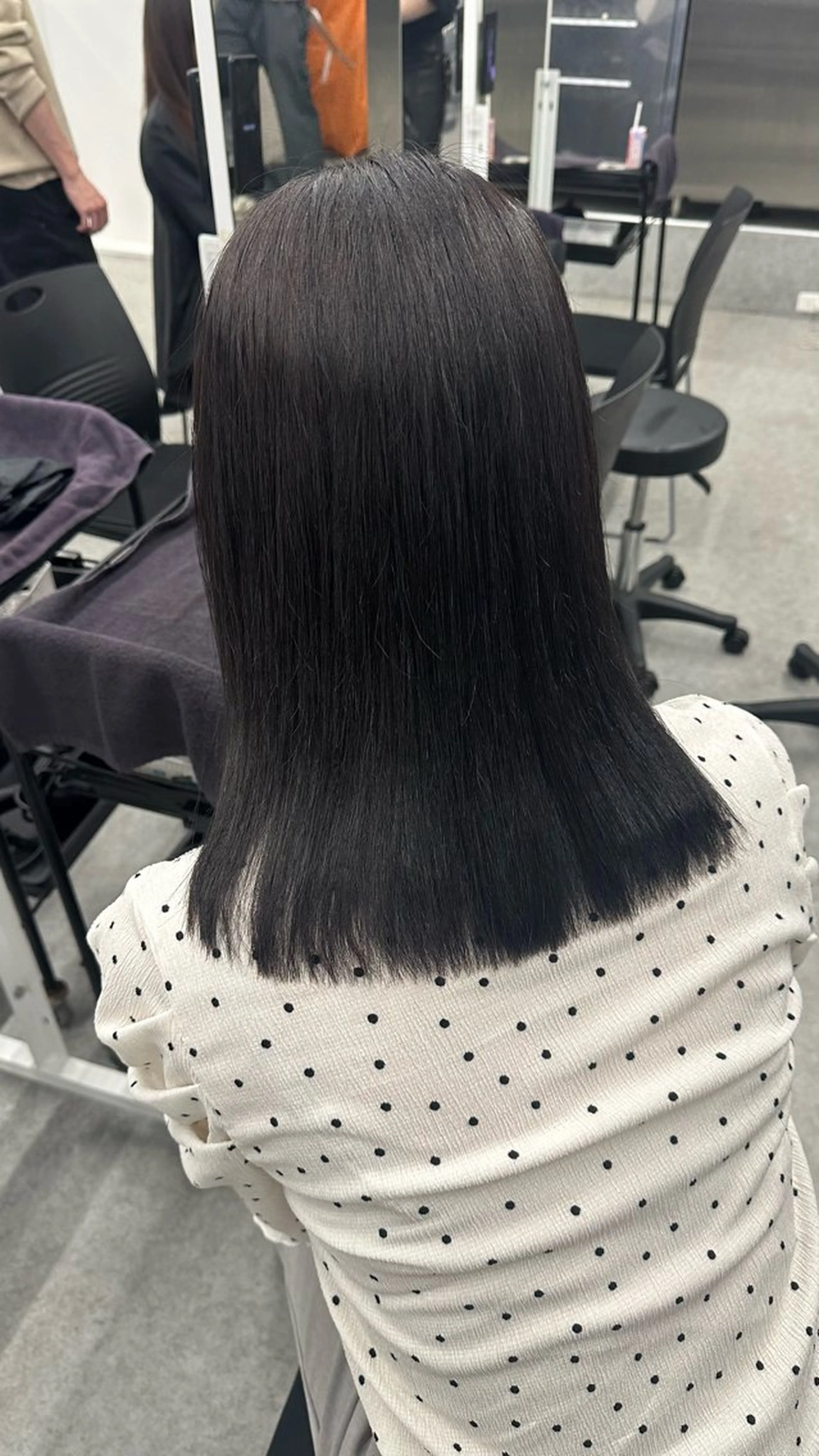 ミディアム 💖ベージュ💖 MEARIのヘアスタイル