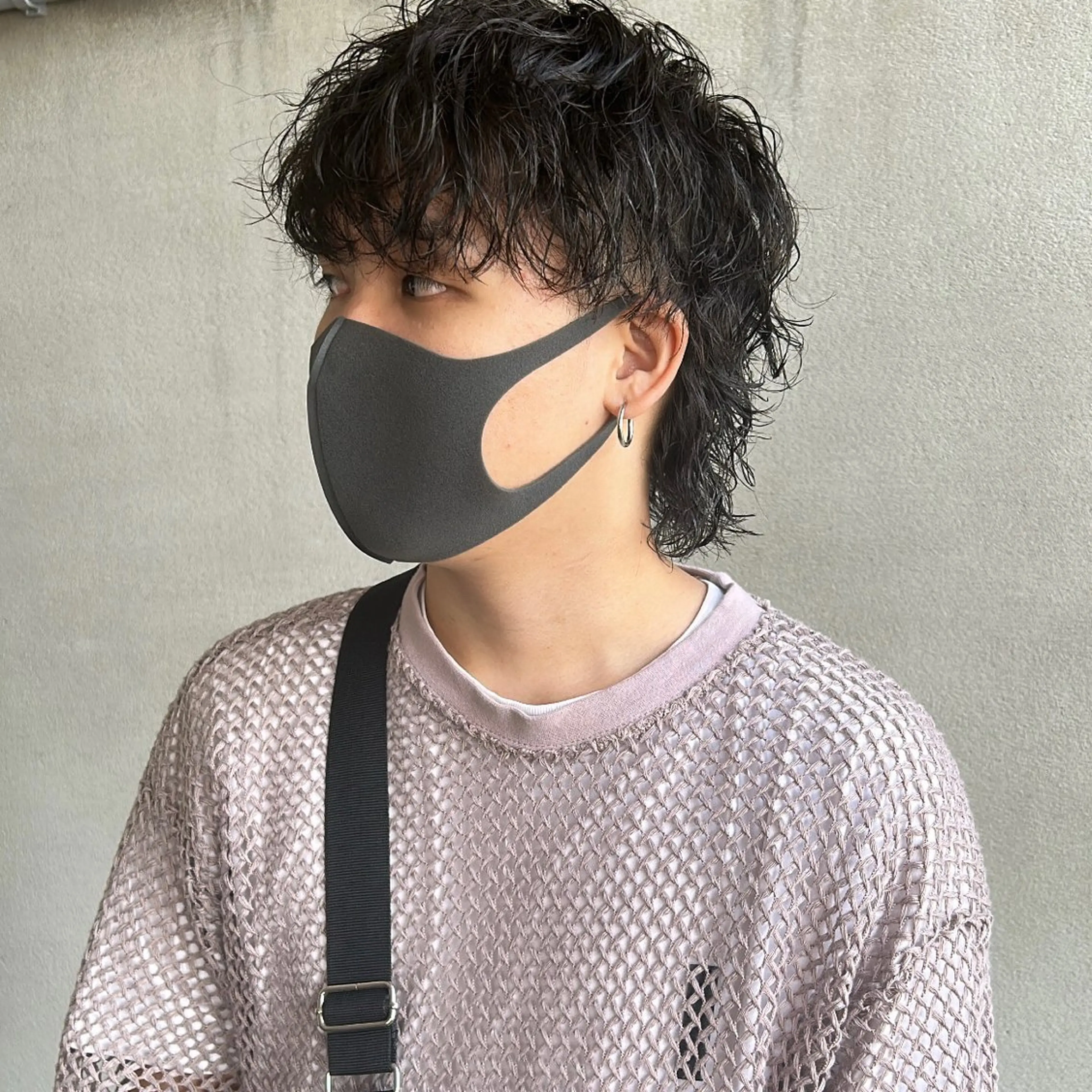 ミディアム カット パーマ en⁺　trust所属・レノ/en trust/金沢市のヘアスタイル