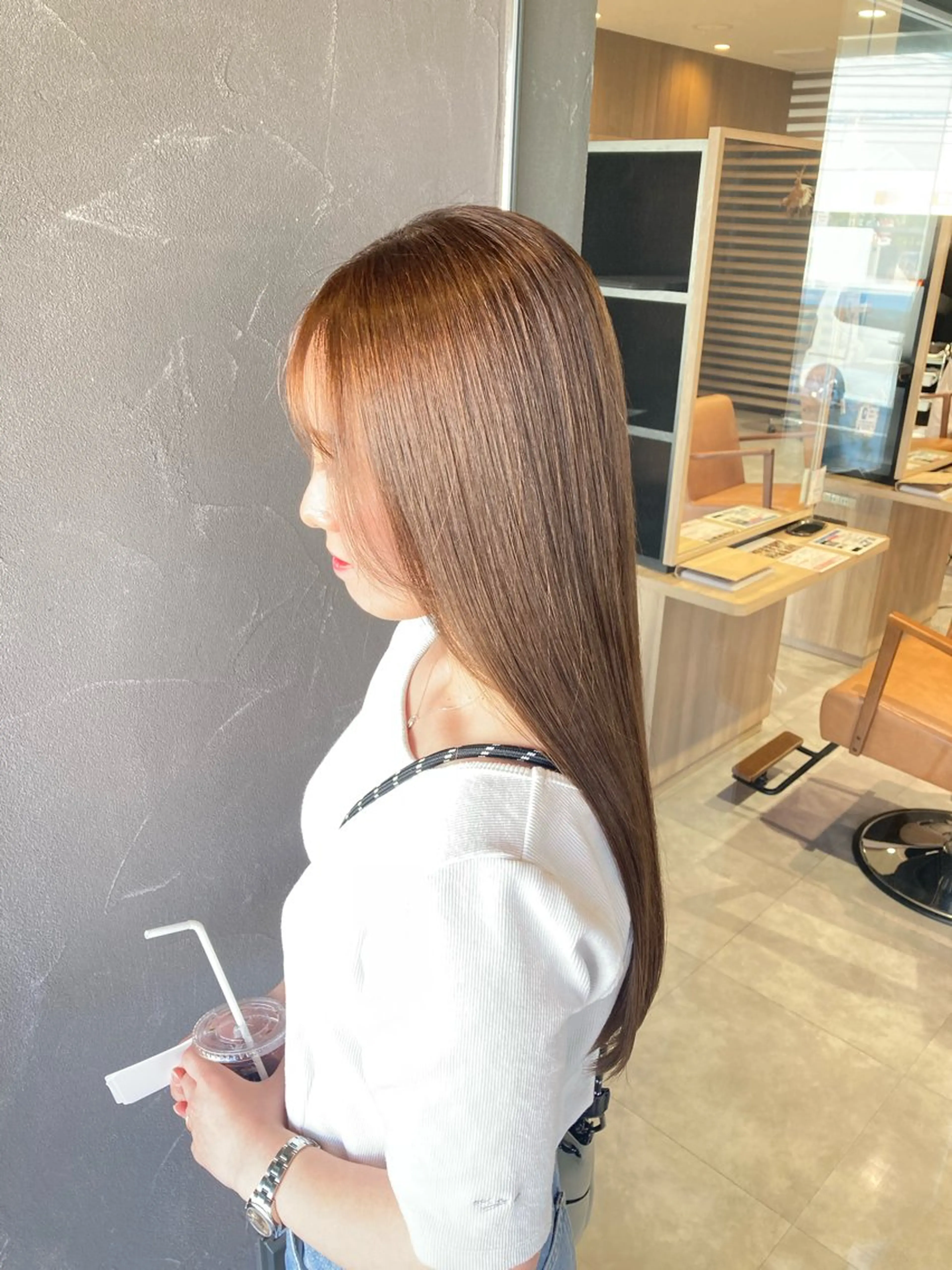 ロング カラー 髪質改善/パパス 学南町/松島大己のヘアスタイル