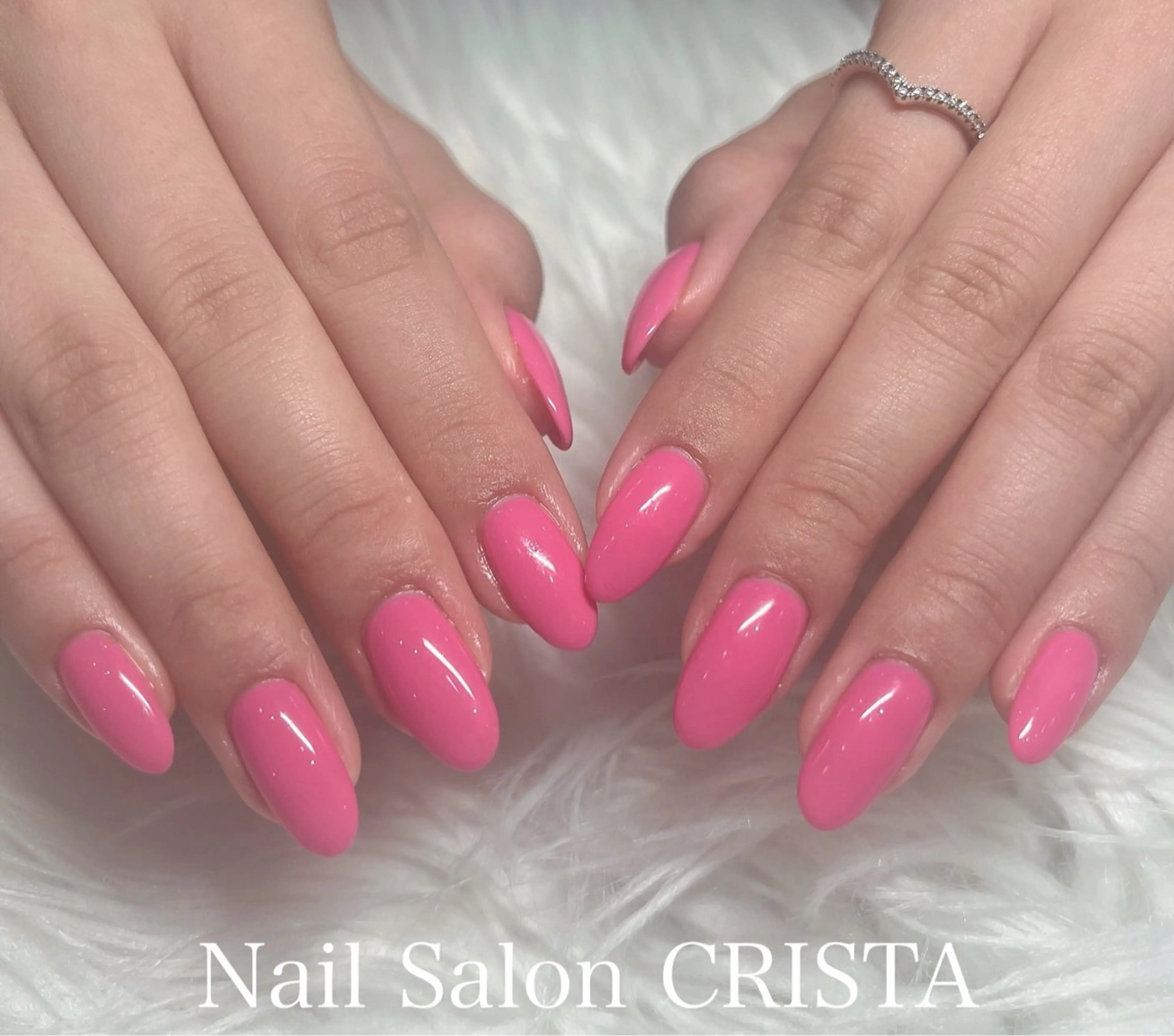 ネイル ジェルネイル パラジェル パステルネイル ピンク ハンドネイル Nail Salon CRISTA所属・CRISTA chikakoのネイルデザイン