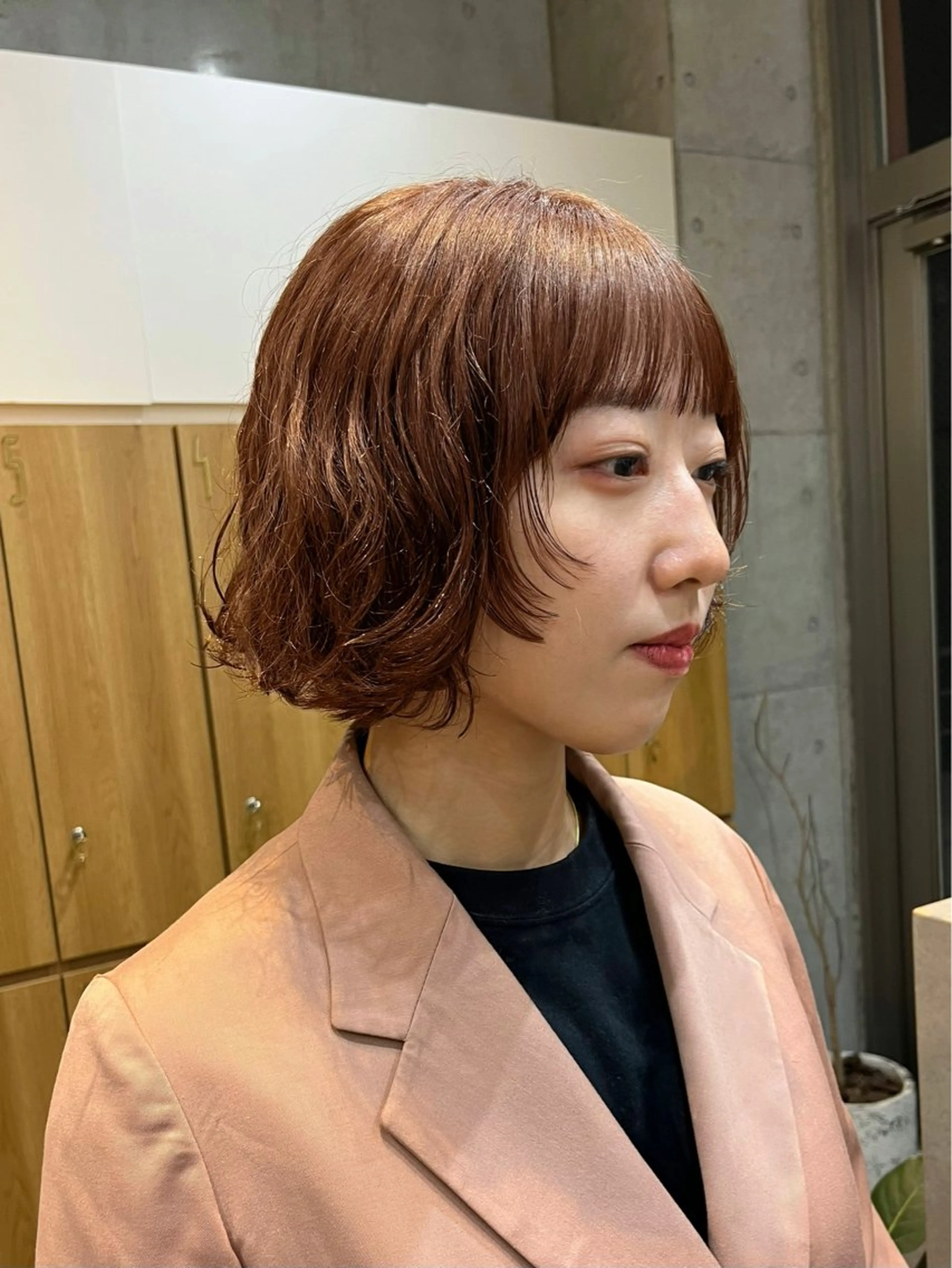 ショート 顔まわりレイヤー レイヤーカット 🫧レイヤー/暖色 /ベージュMAI🫧のヘアスタイル