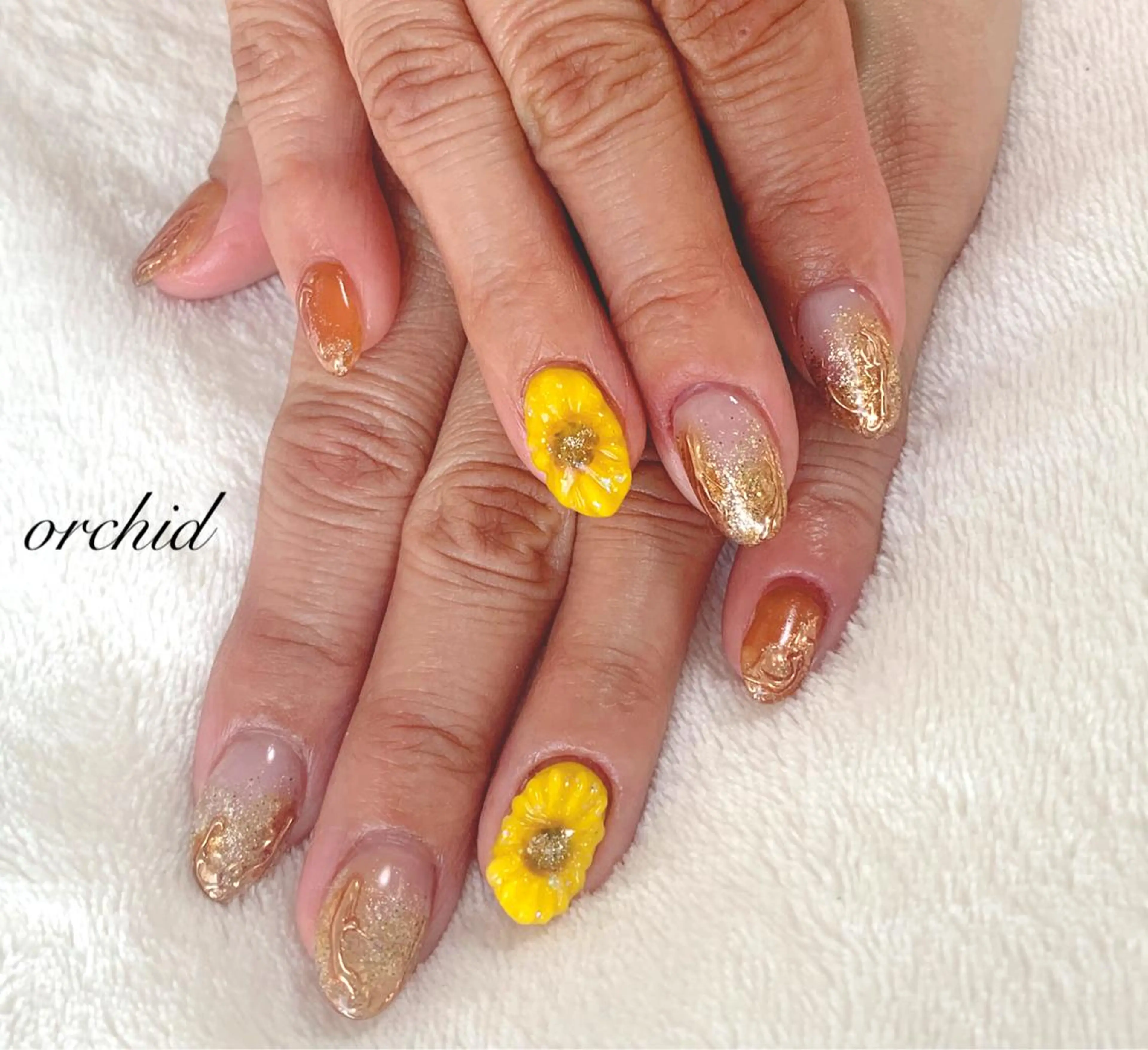 ネイル orchid ♡オーキッドのネイルデザイン