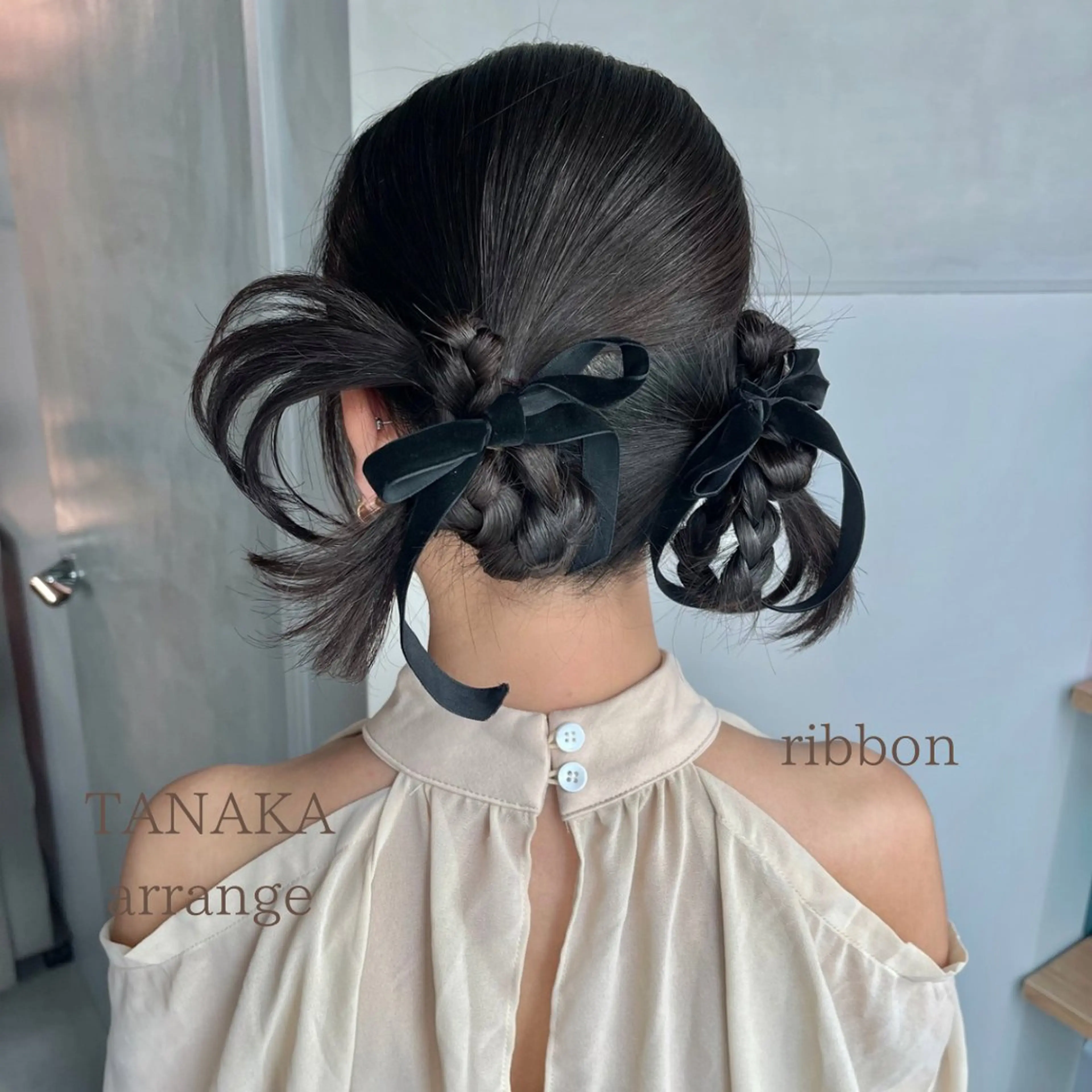 ヘアアレンジ 結婚式・ブライダル 卒業式のヘアスタイル ヘアセット charm《銀座》 ヘアセット/縮毛矯正のヘアスタイル