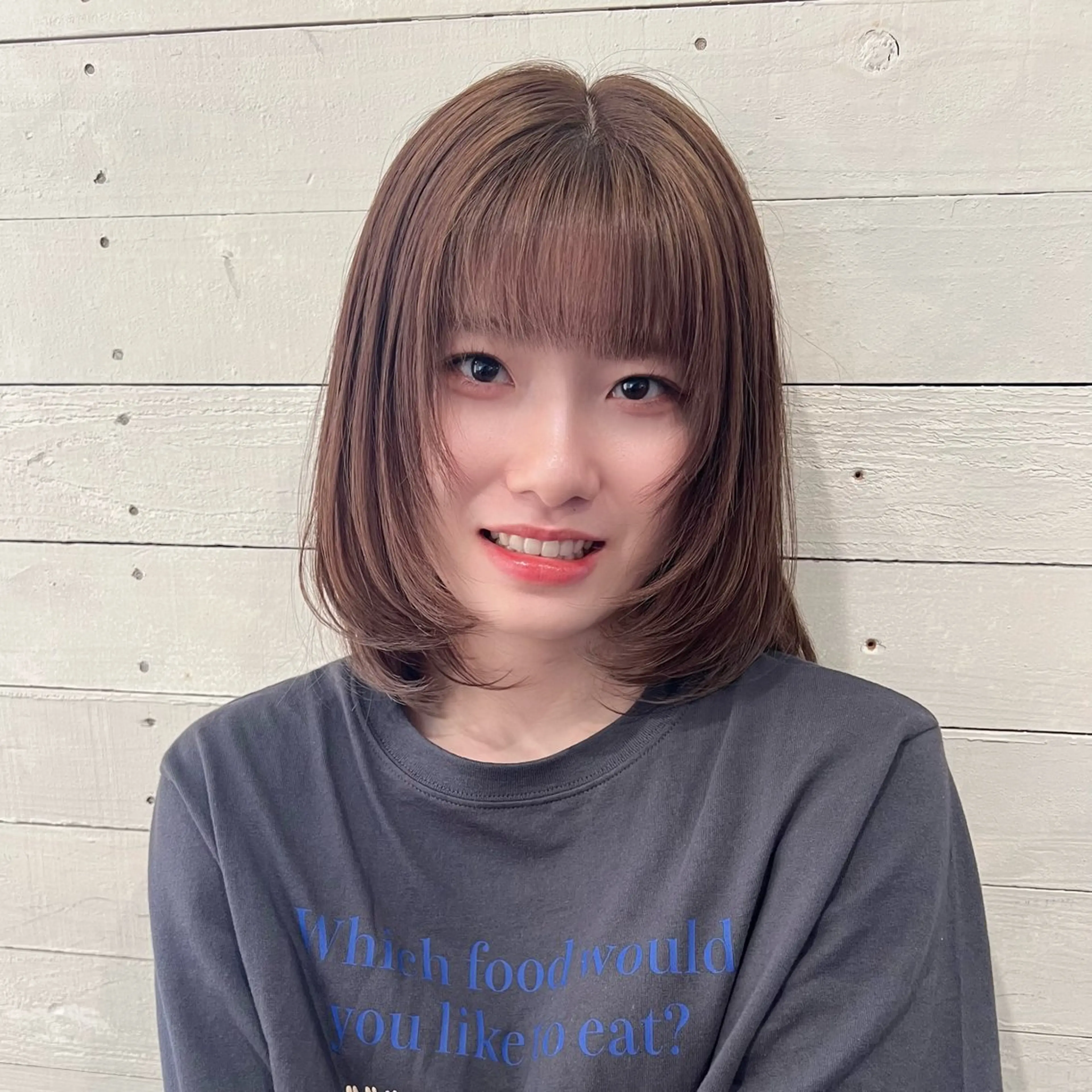 ⭐️【ミニモ限定】⭐️ニュアンスカット➕透明感カラーの写真