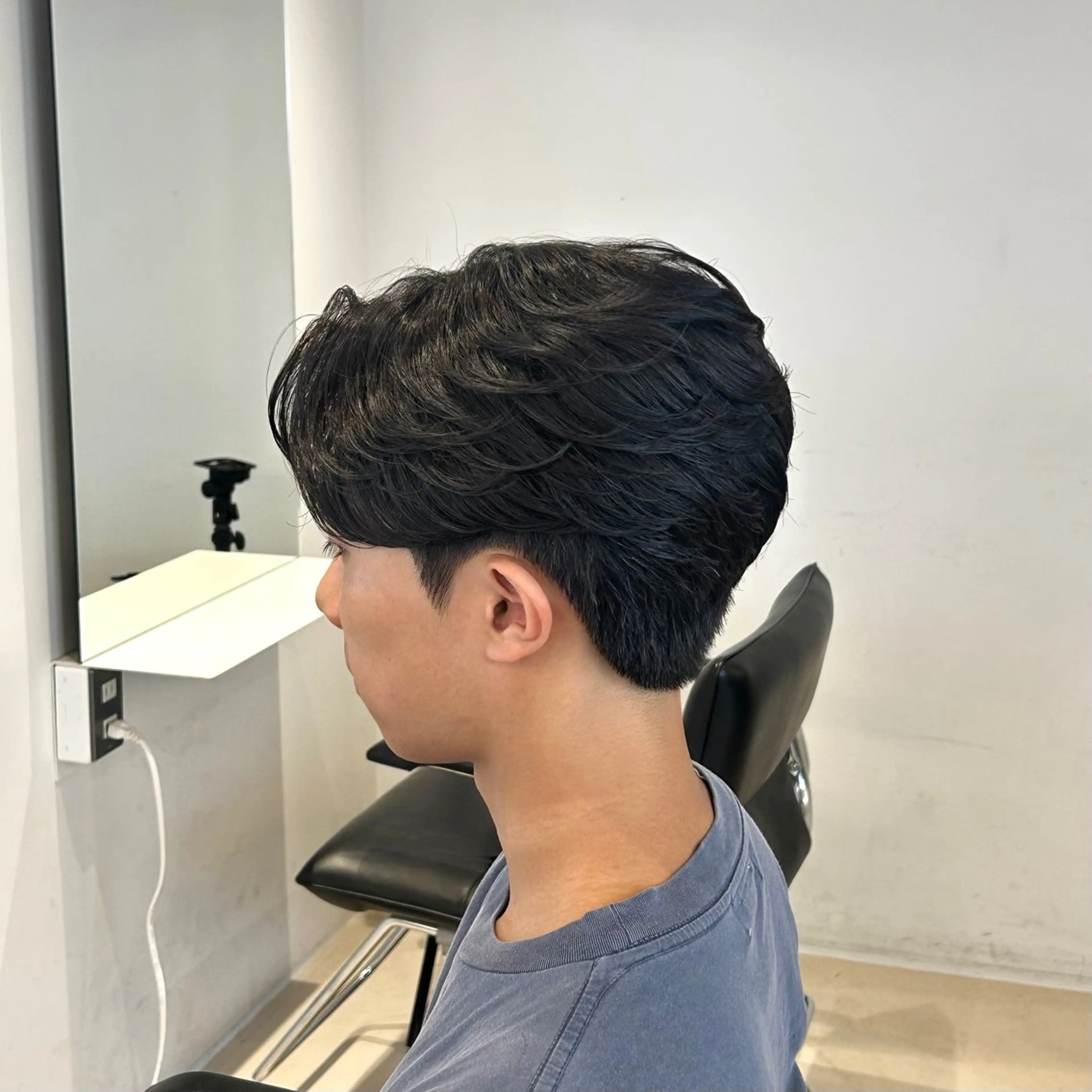 カット+ニュアンスパーマの写真