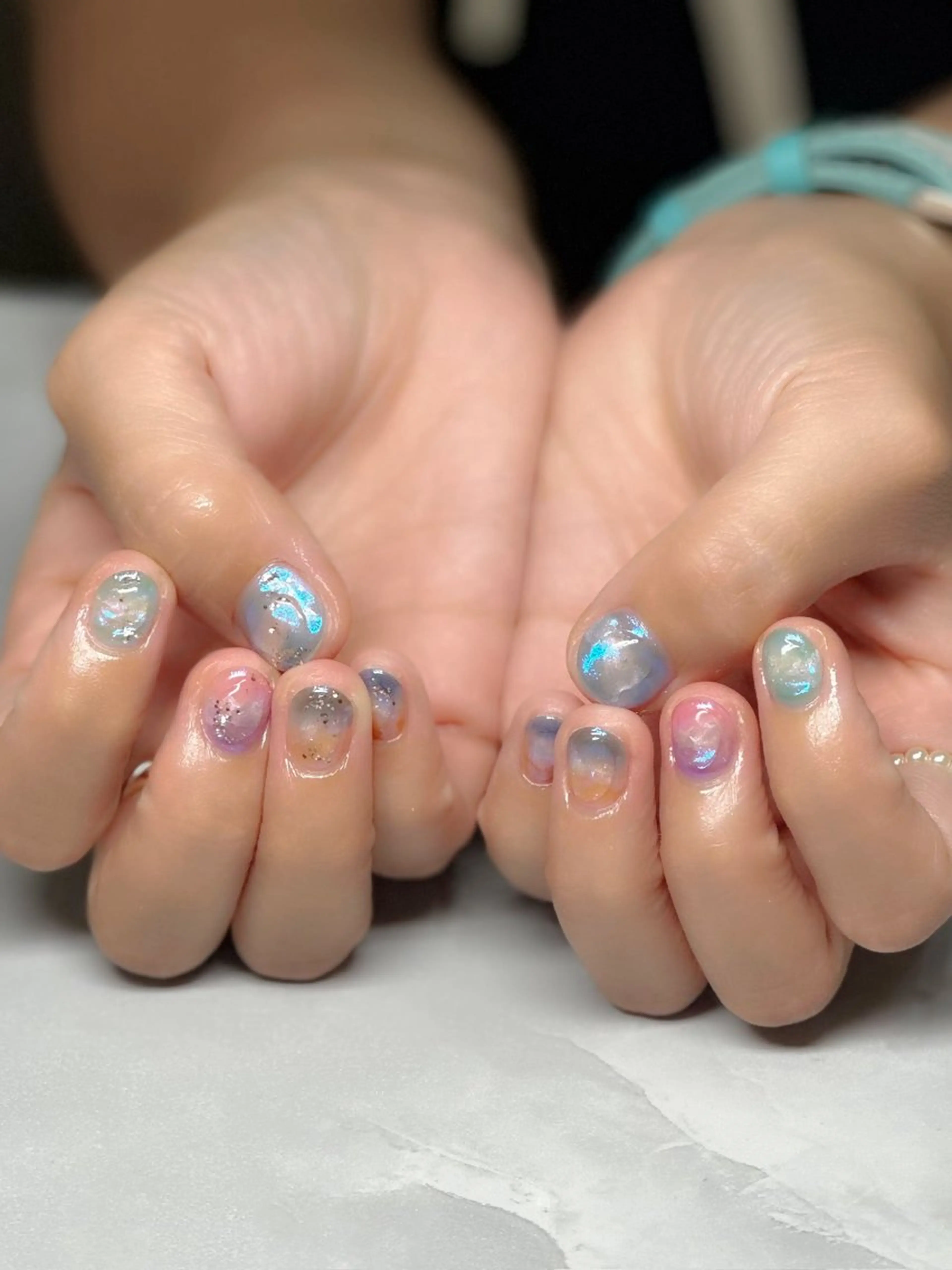 ネイル アートネイル 持ち込み nyasu nailのネイルデザイン