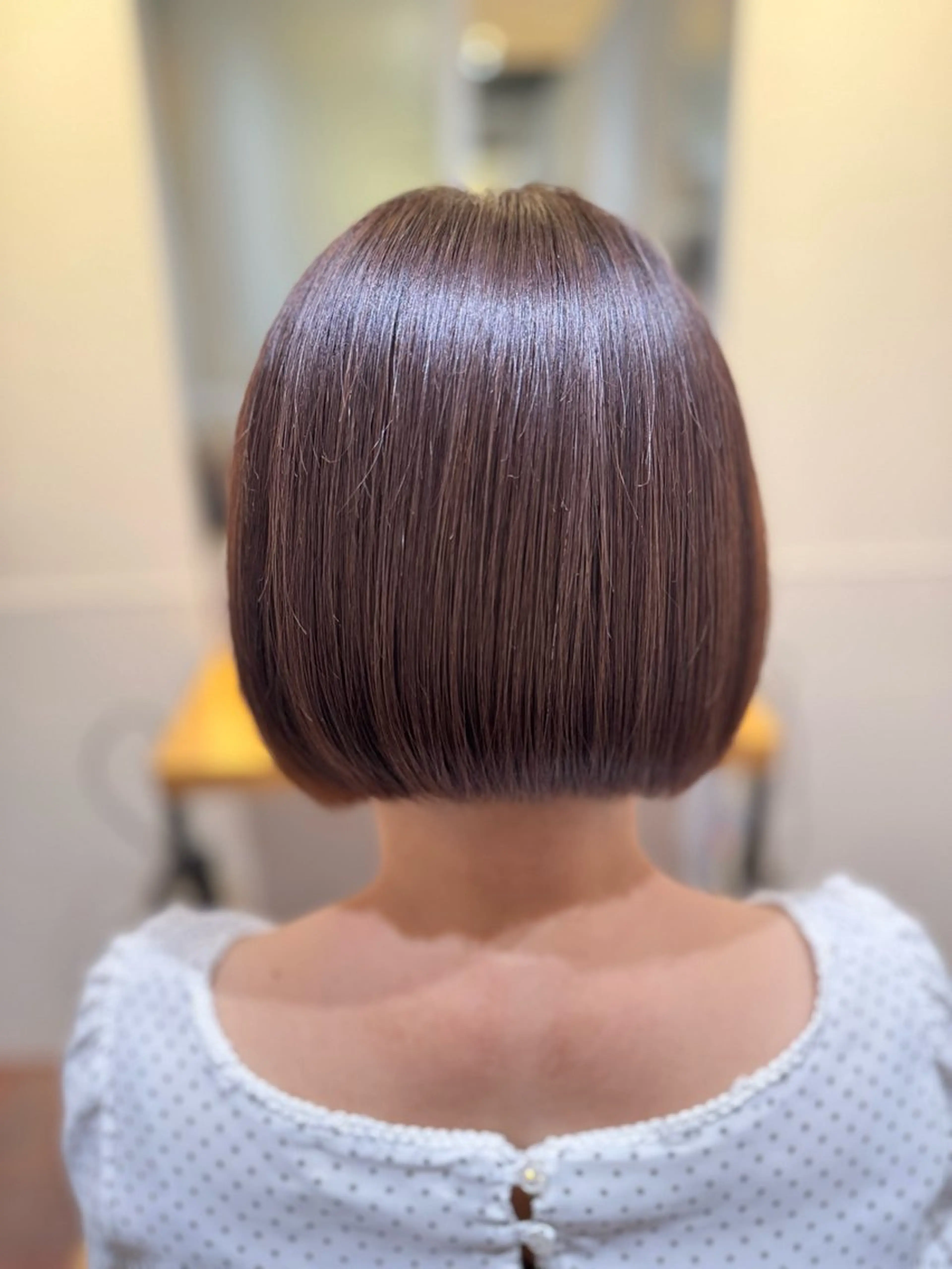 ショート 切りっぱなしボブ ボブ 髪質改善 イルヘアーライラ所属・美髪専門美容師 SHUのヘアスタイル