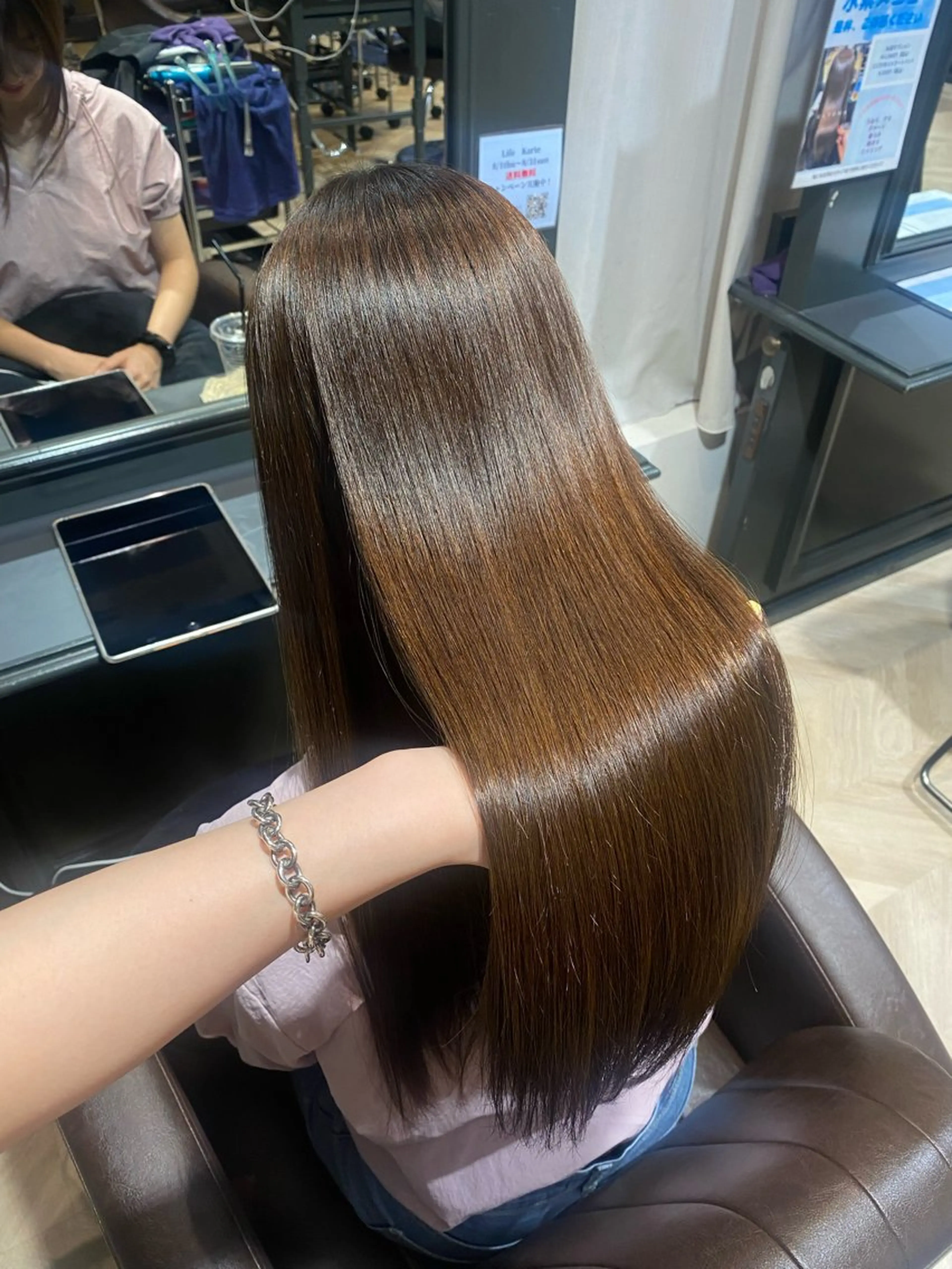 セミロング 松尾 美南海のヘアスタイル