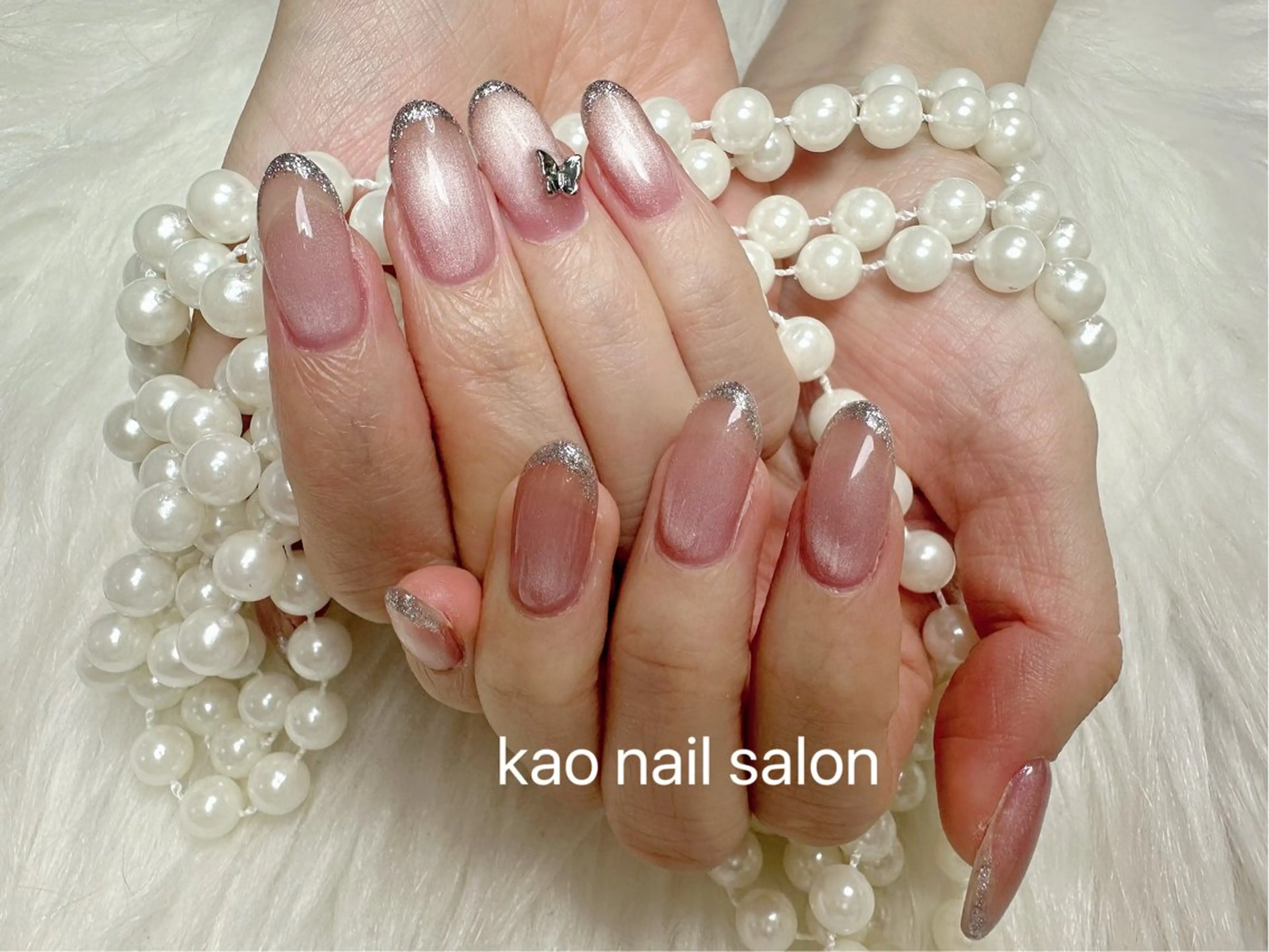 ネイル ハンドネイル kao  パラジェル スカルプ/長さだしのネイルデザイン