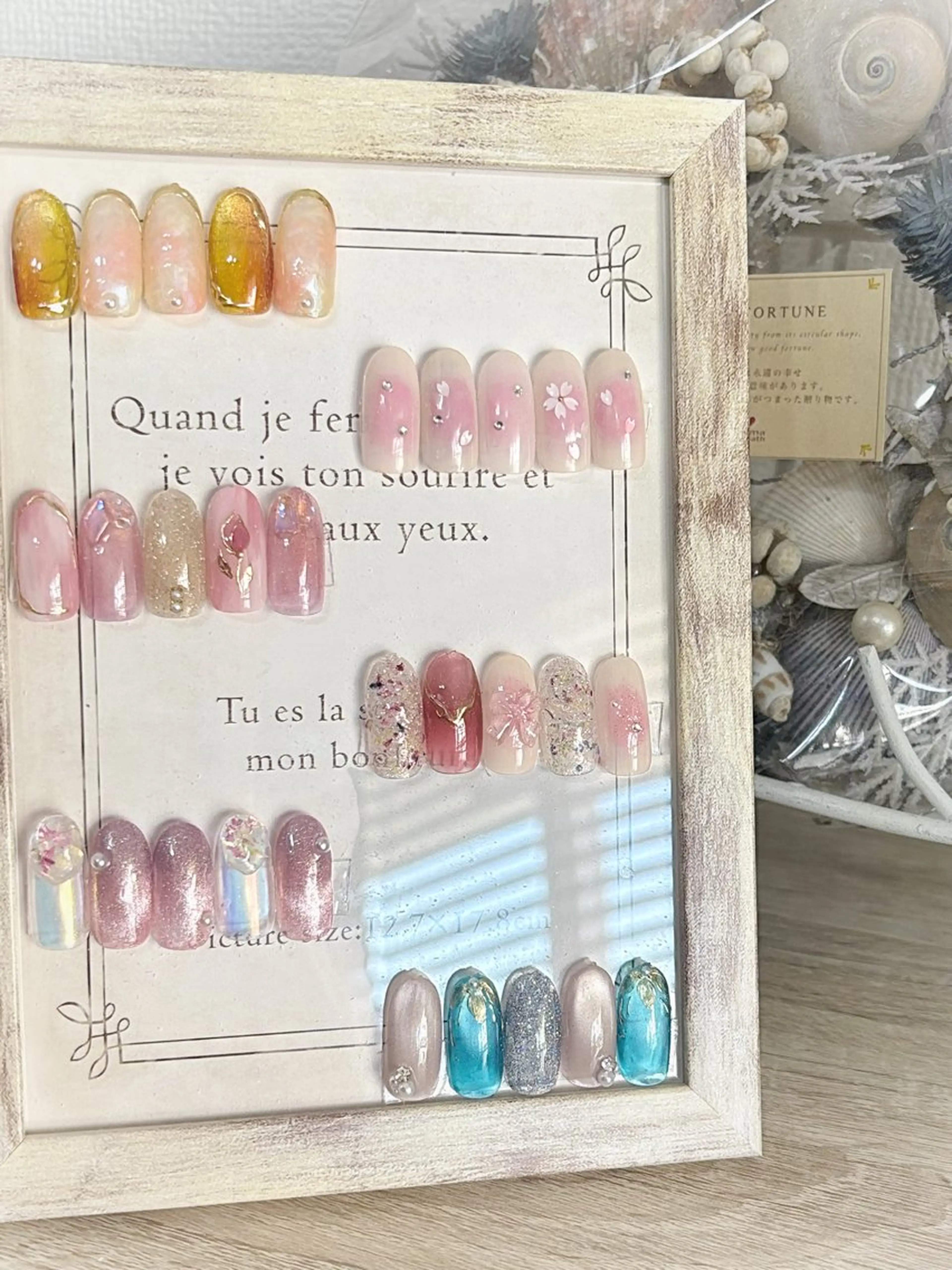 【💠定額デザイン¥7500💠色/パーツ/配置変更可💠】の写真