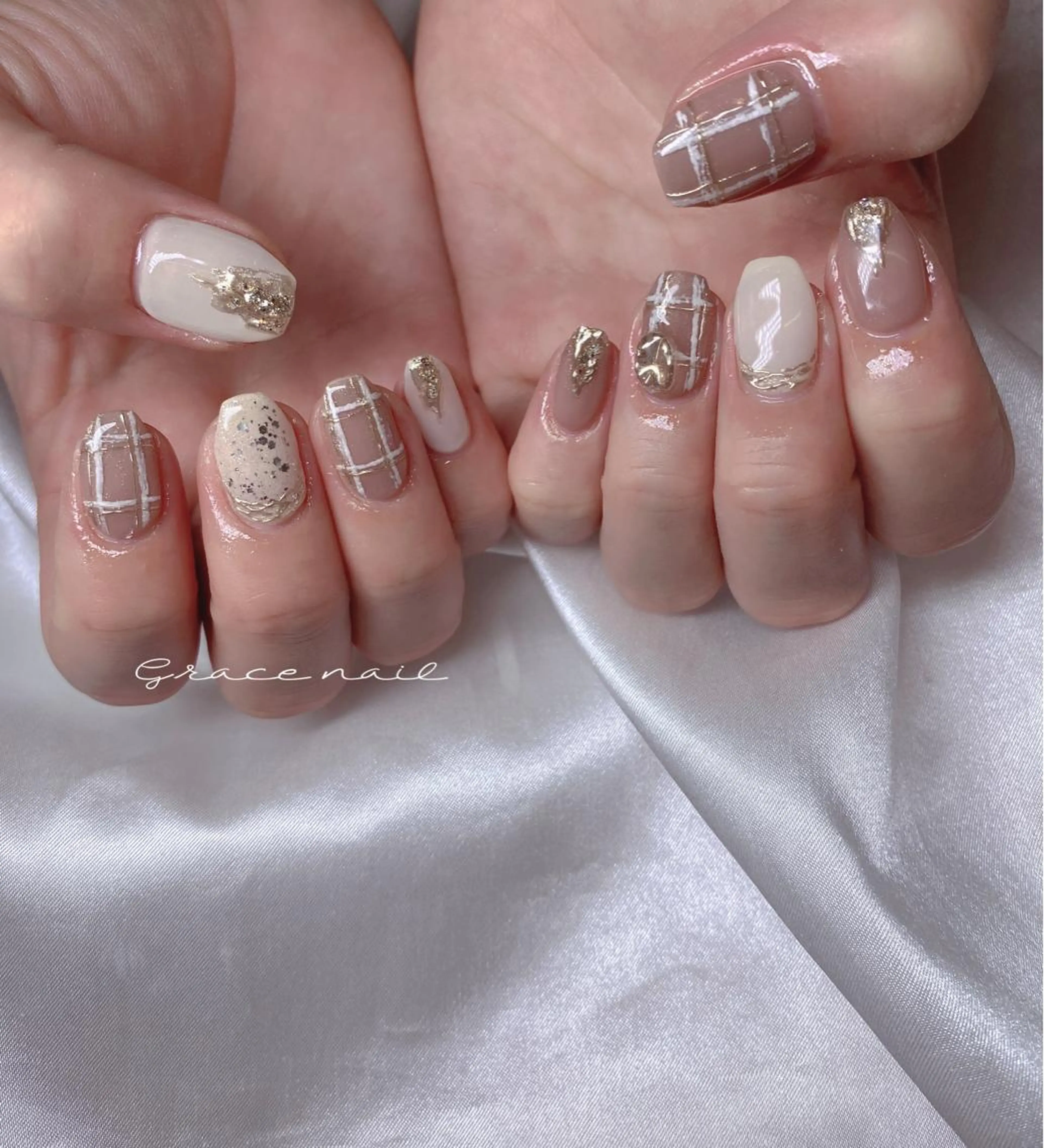ネイル ハンドネイル ☆*。Grace Nail。*☆のネイルデザイン