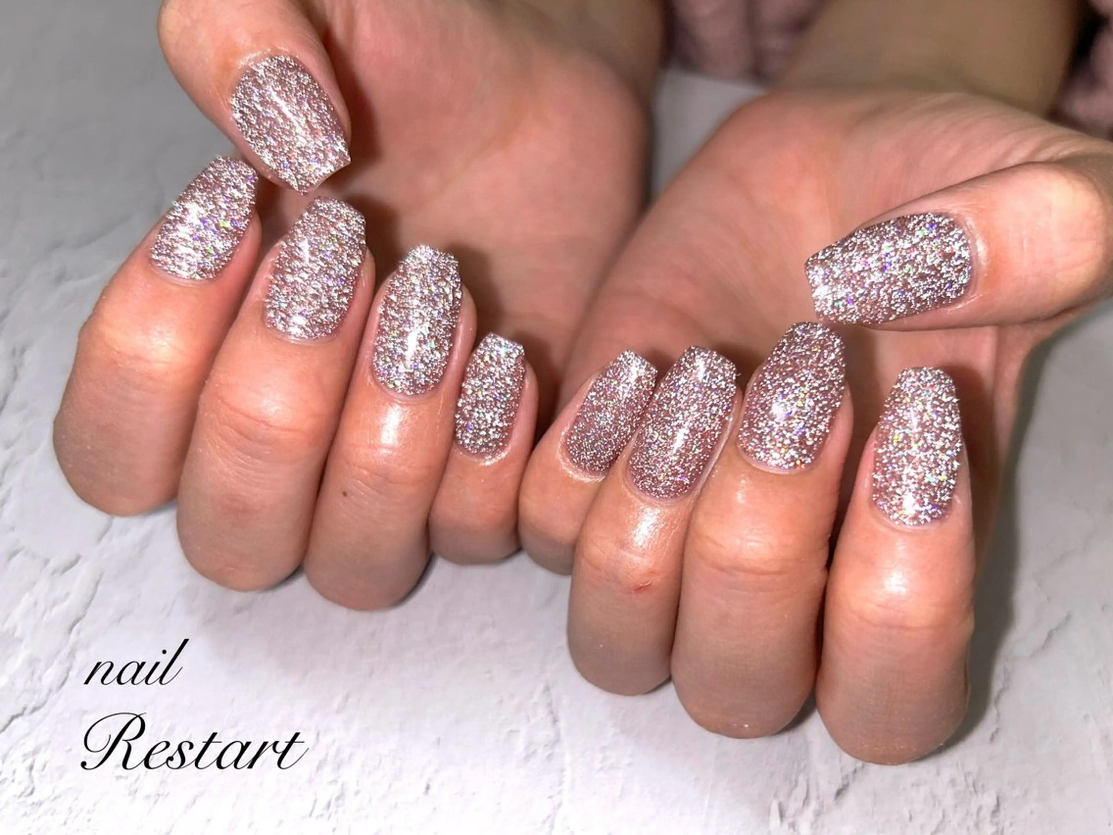 ミディアム nail Restart所属・Restart YURIのネイルデザイン