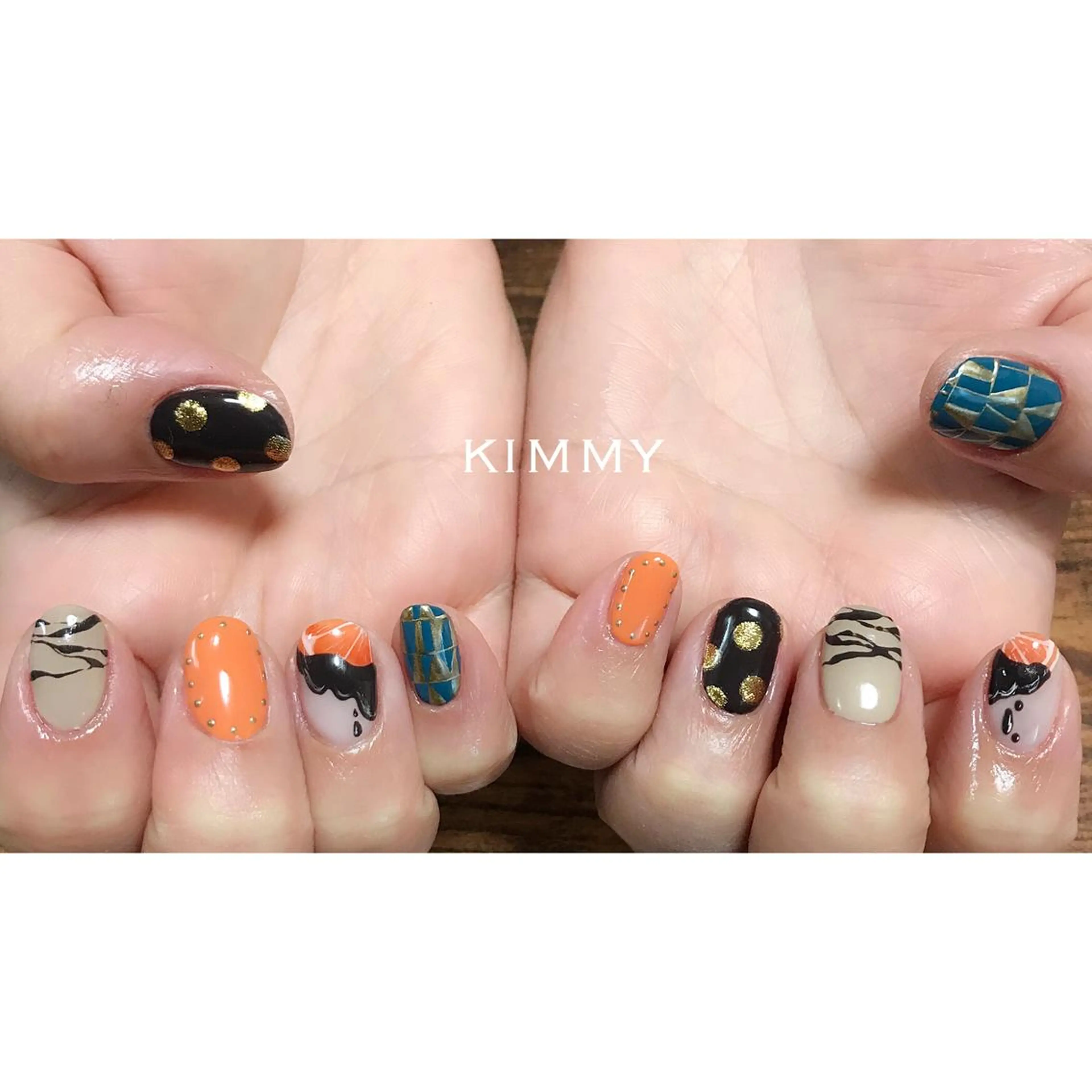 ネイル ハンドネイル kimmy nailsのネイルデザイン