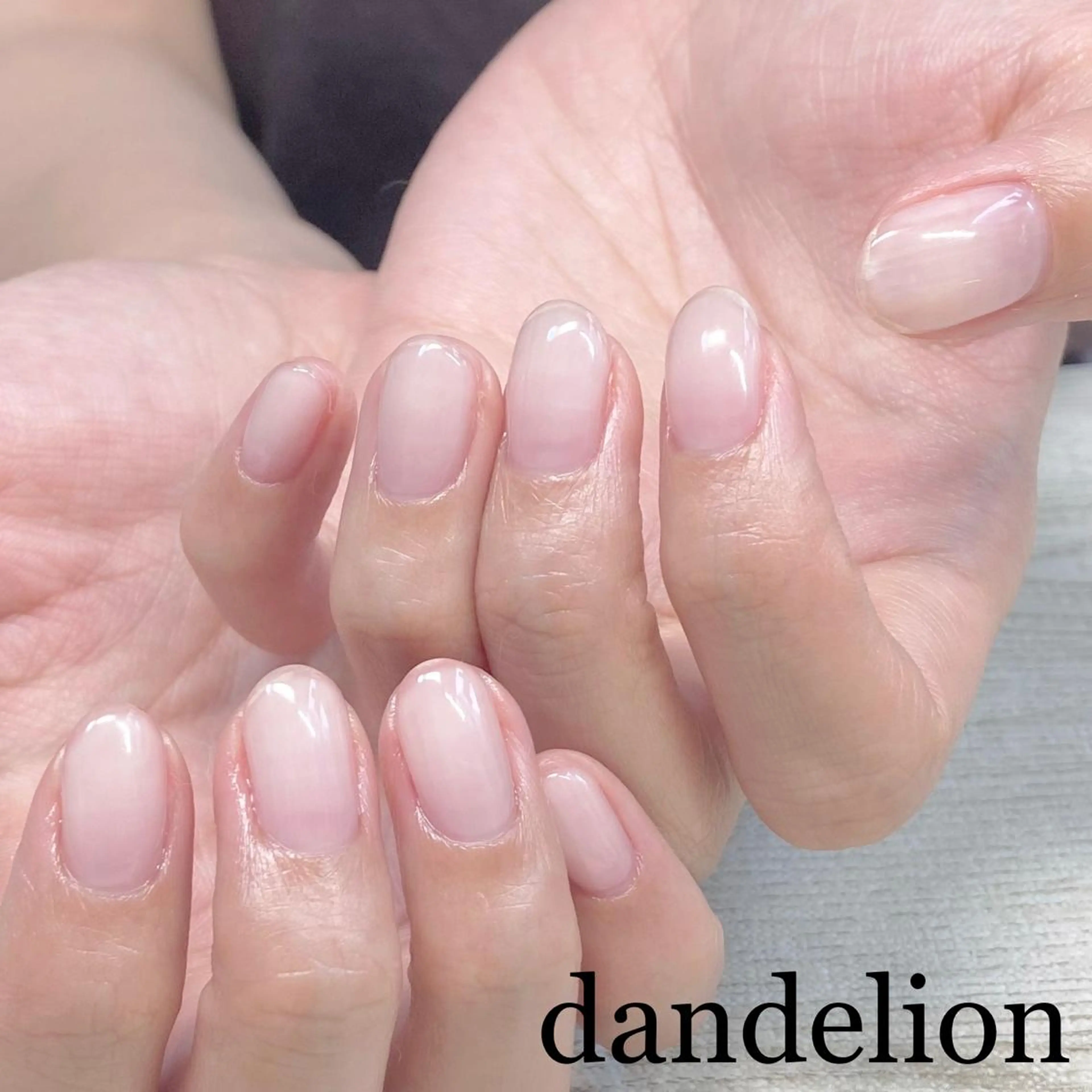 ネイル ハンドネイル ハンドケア dandelion ダンデライオンのネイルデザイン