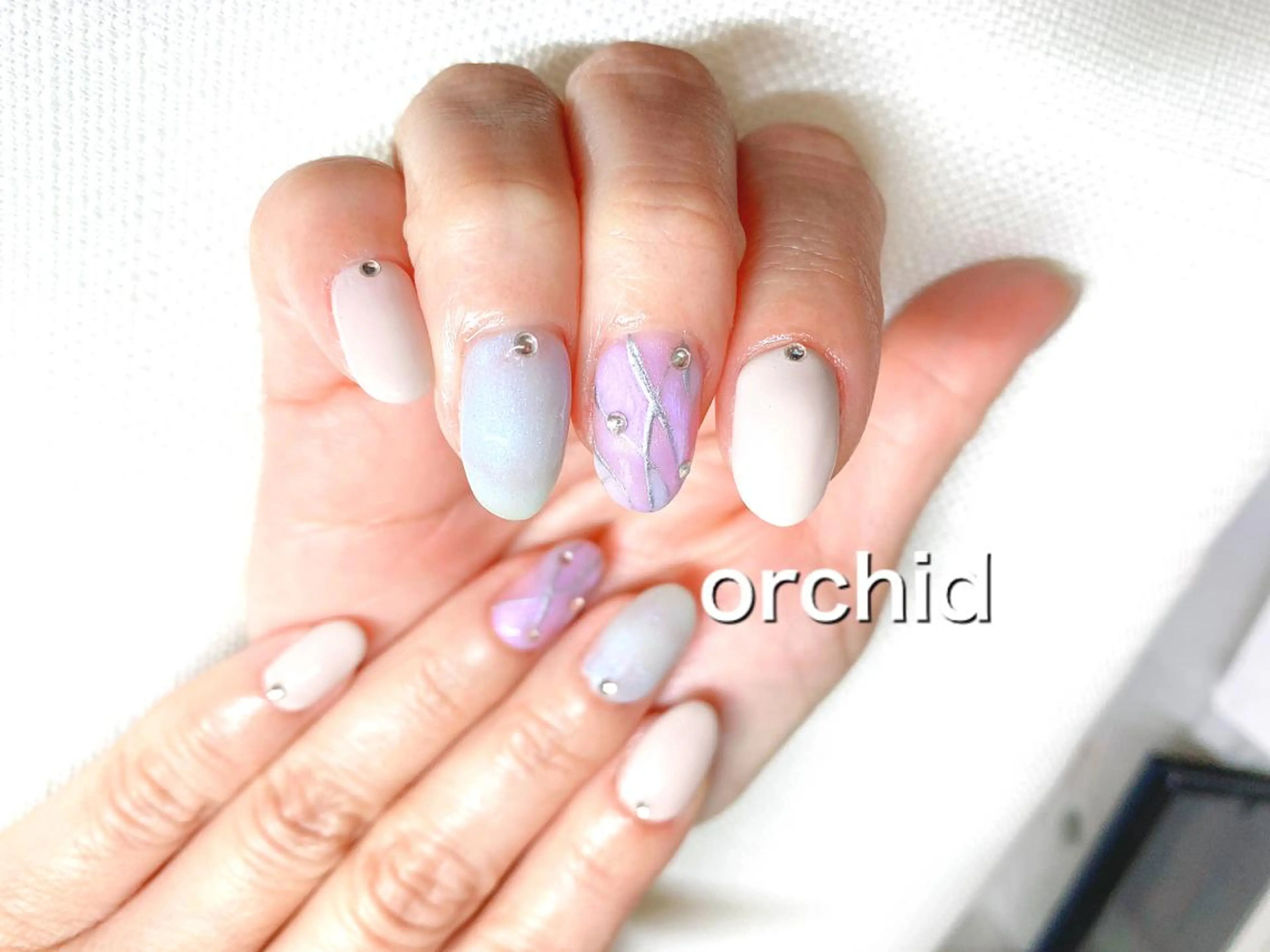 ネイル orchid ♡オーキッドのネイルデザイン