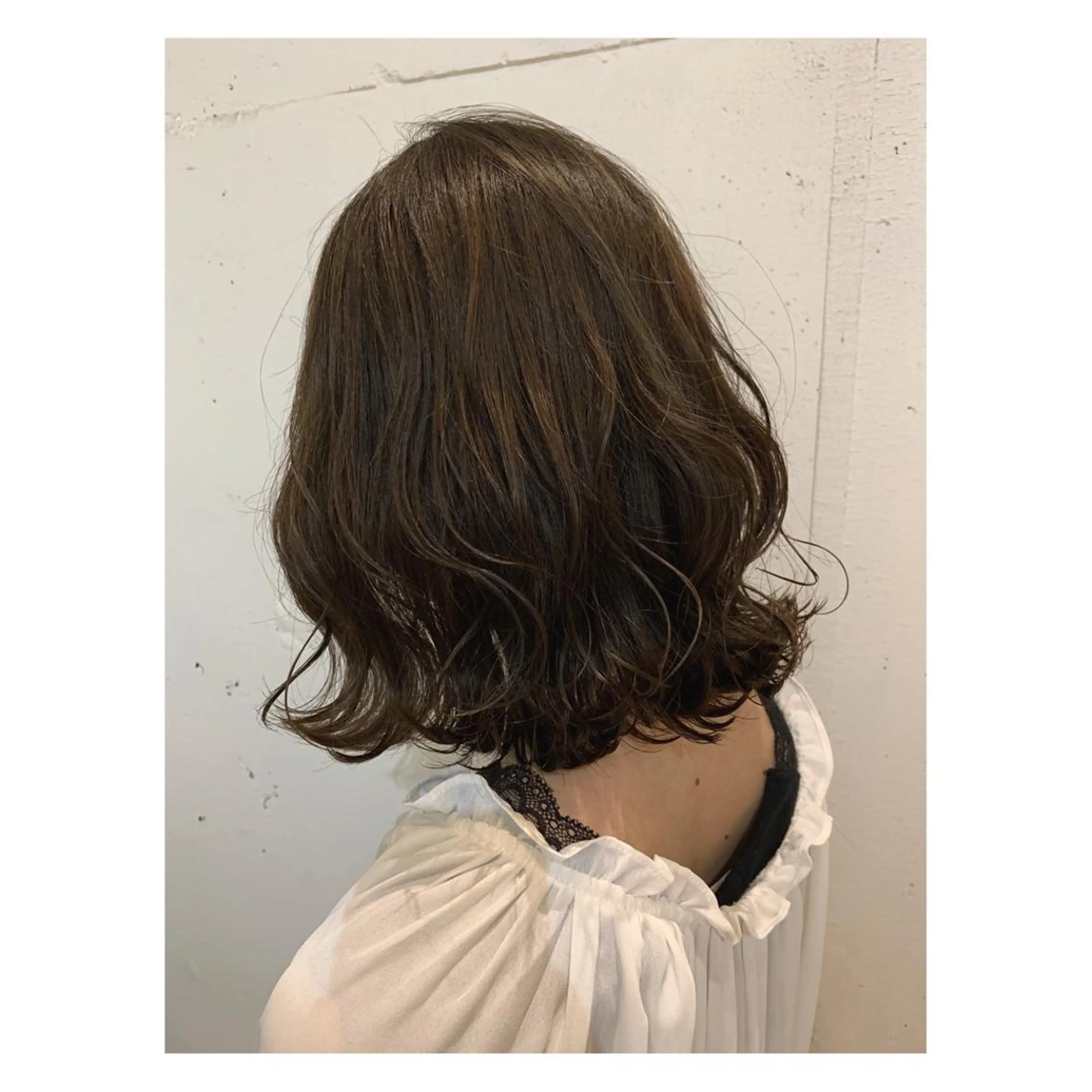 ミディアム カラー ヘアアレンジ ◎モチマル チアキ◎のヘアスタイル
