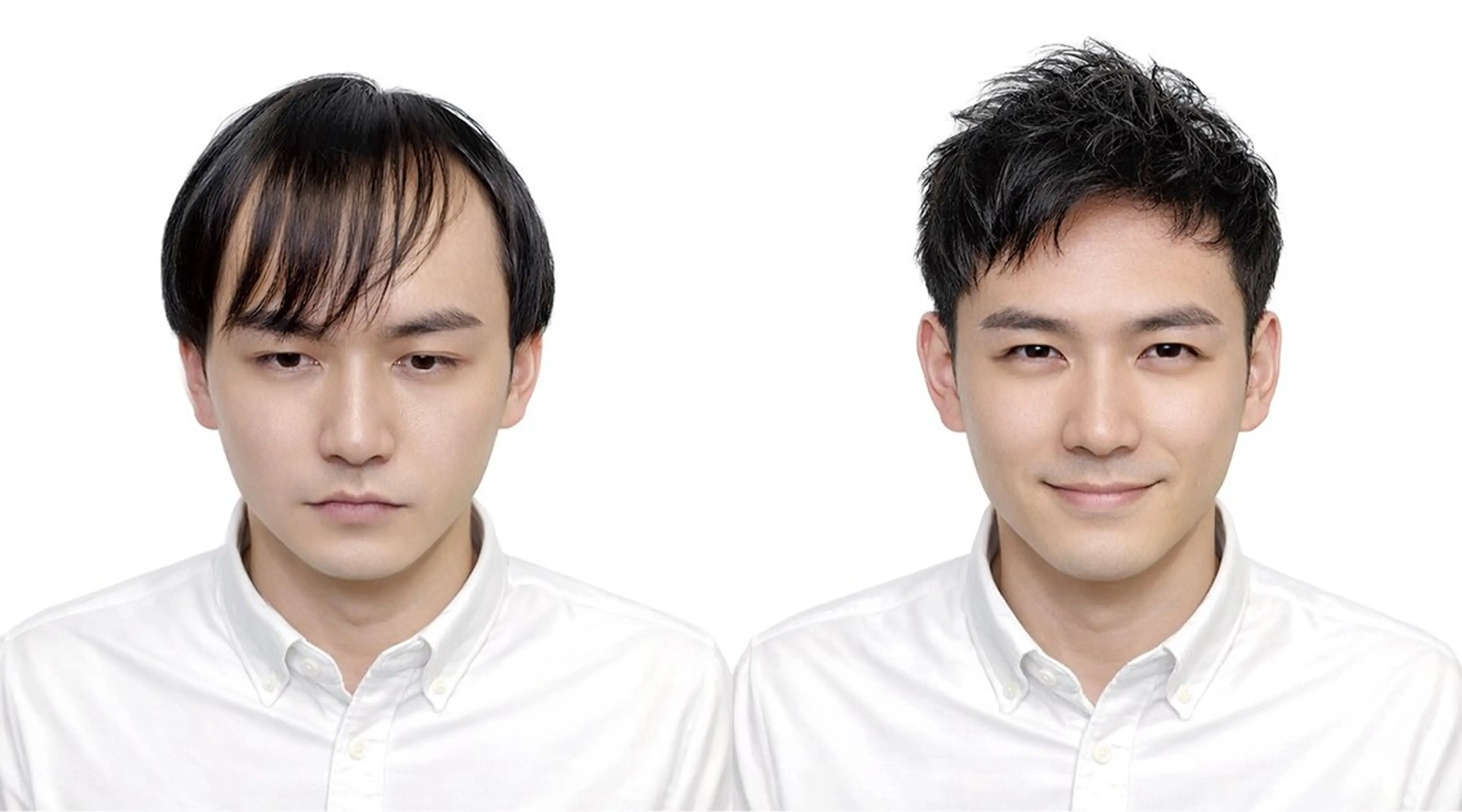 ショート パーマ メンズ 山口 隼輔のヘアスタイル