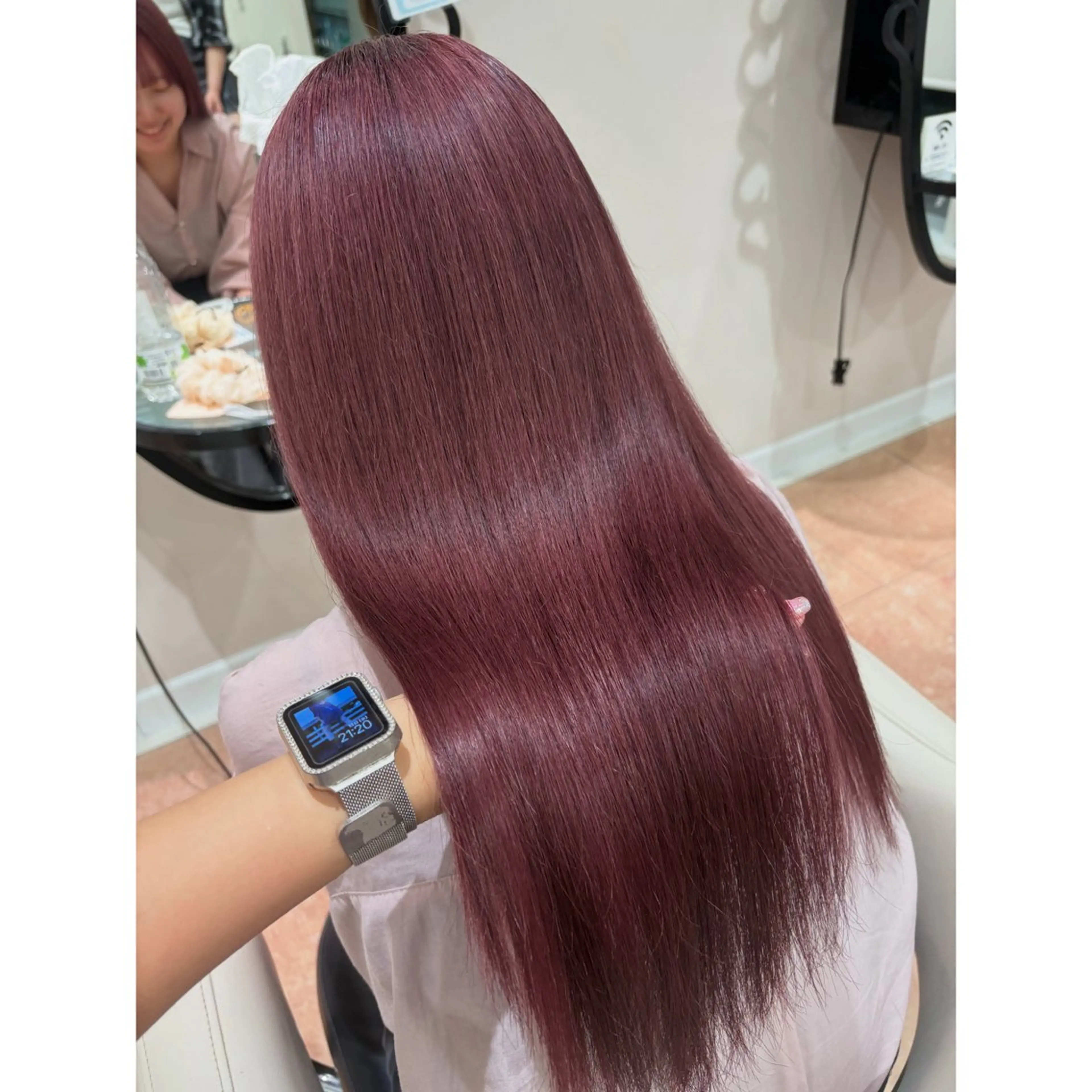 ロング カラー 韓国ヘア 🎀中川綾乃🎀のヘアスタイル