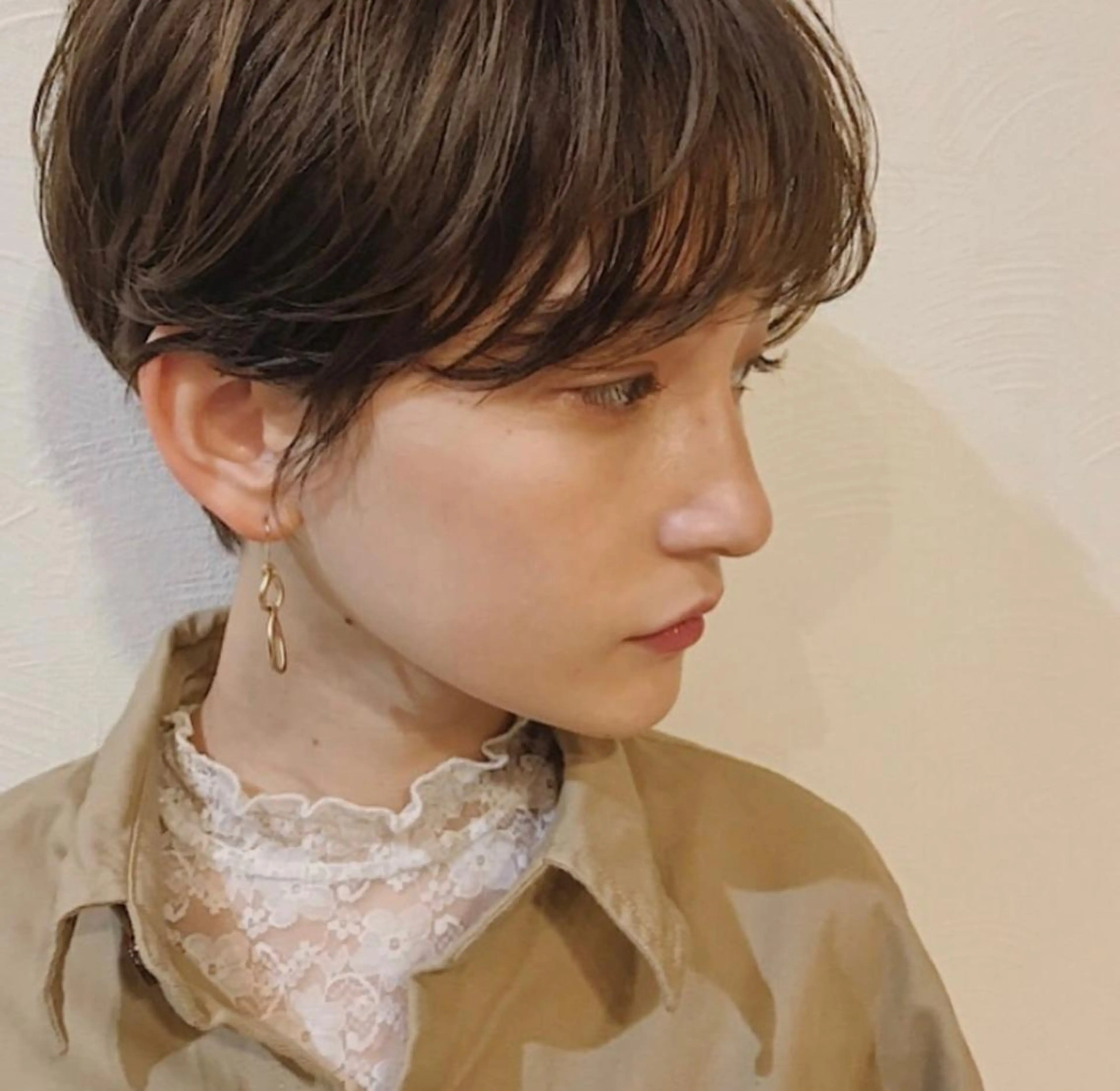 ショート カラー ヘアアレンジ ハンサムショート ショートヘア stylist/蛯谷 珠里のヘアスタイル