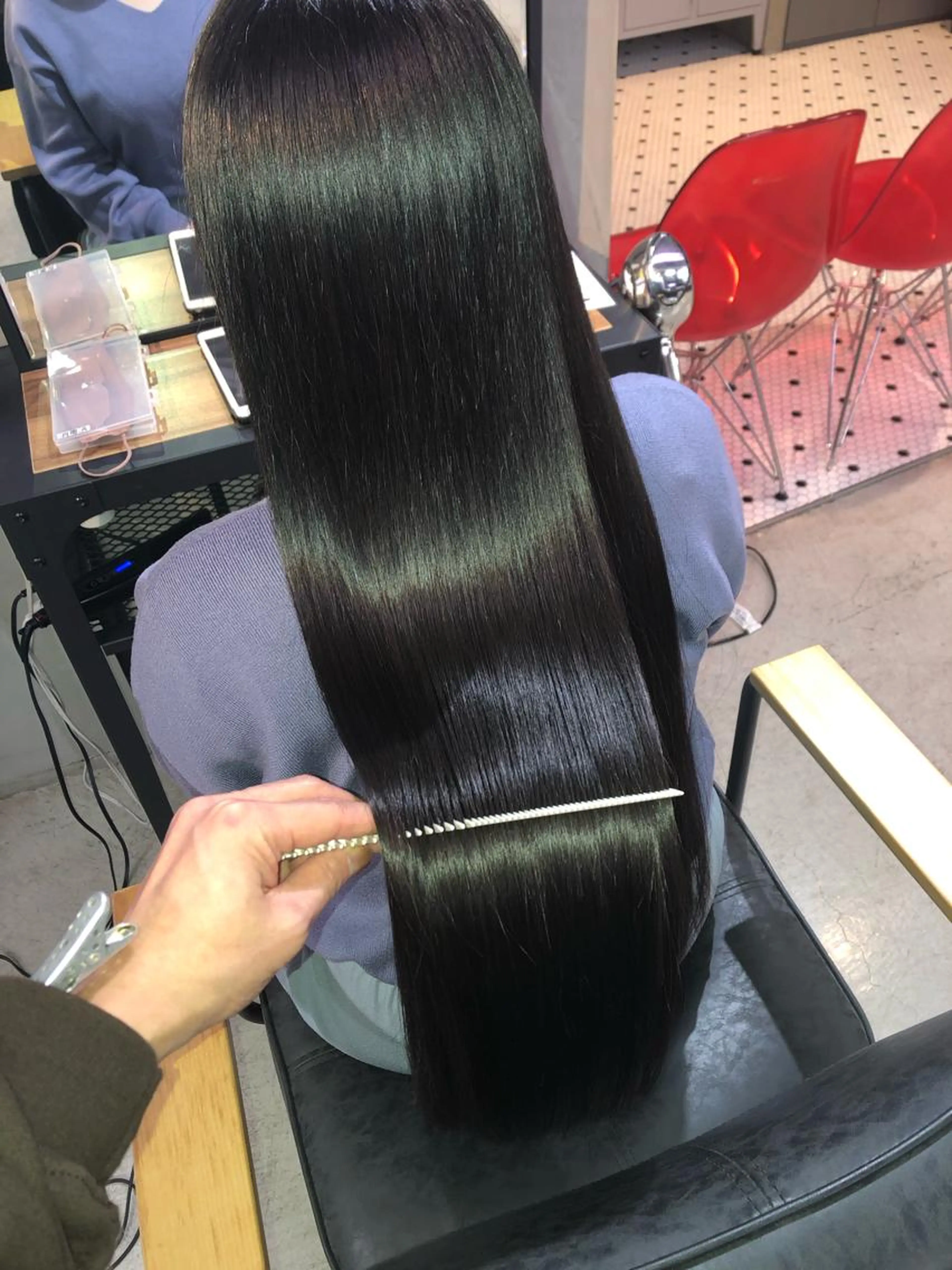 ✨髪質改善✨ウルトワトリートメント＋カラー＋カットの写真