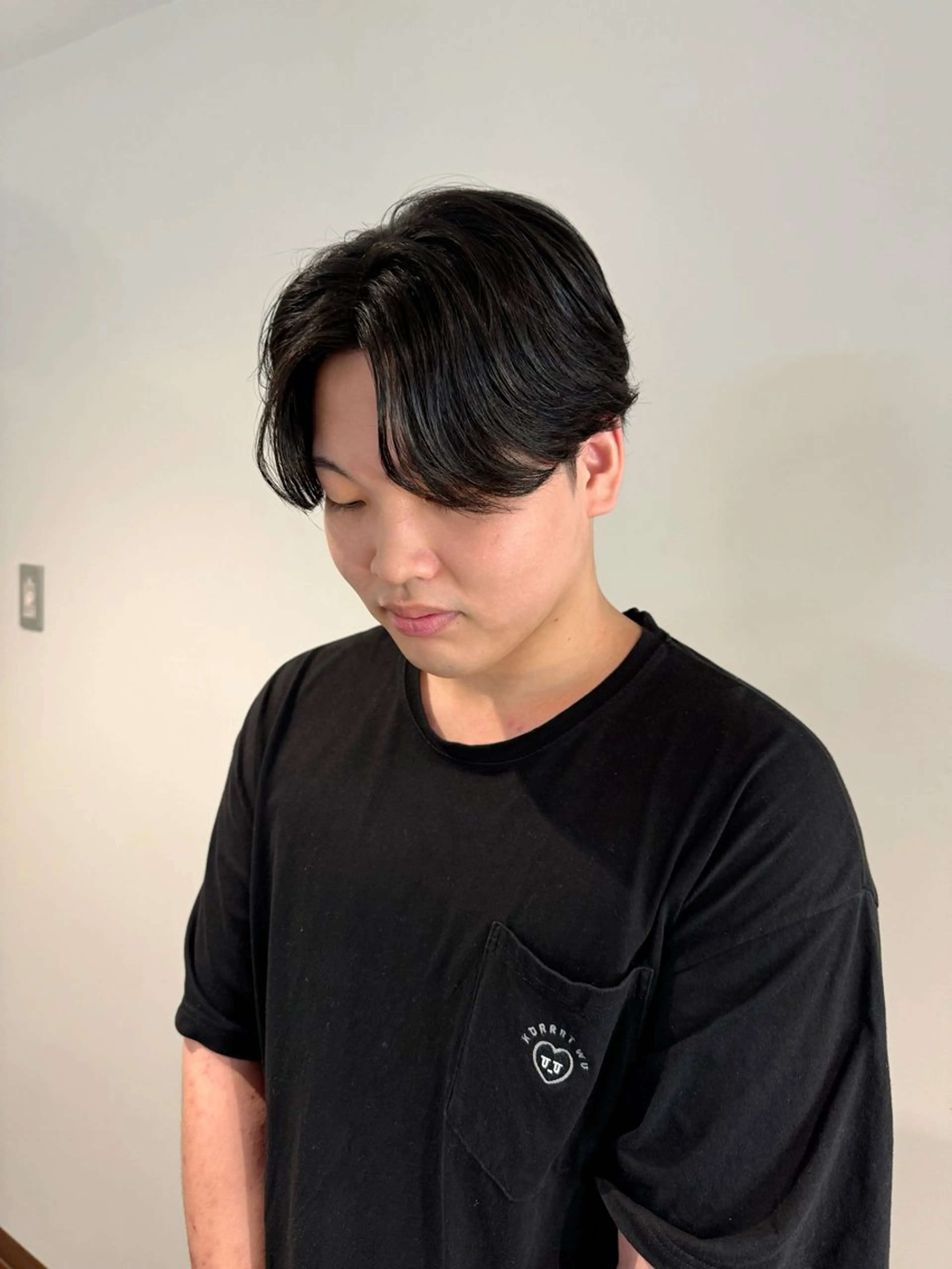 パーマ メンズ Tink　天神店所属・今村賢治/メンズ/ レイヤー✨艶カラーのヘアスタイル