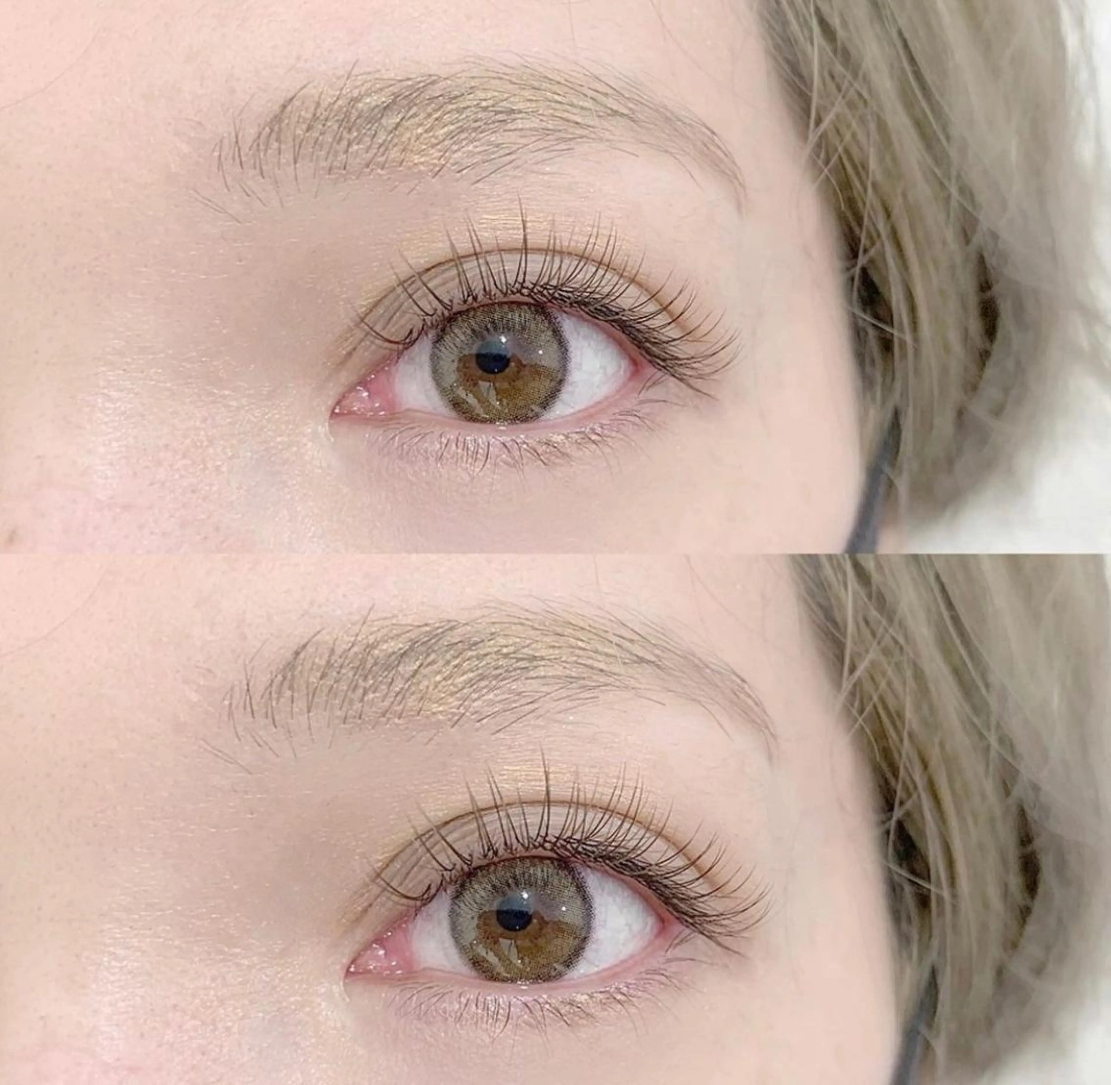 マツエク・マツパ カラーマツエク フラットラッシュ noen make up eye所属・noen Yukinaの眉毛・アイブロウイメージ