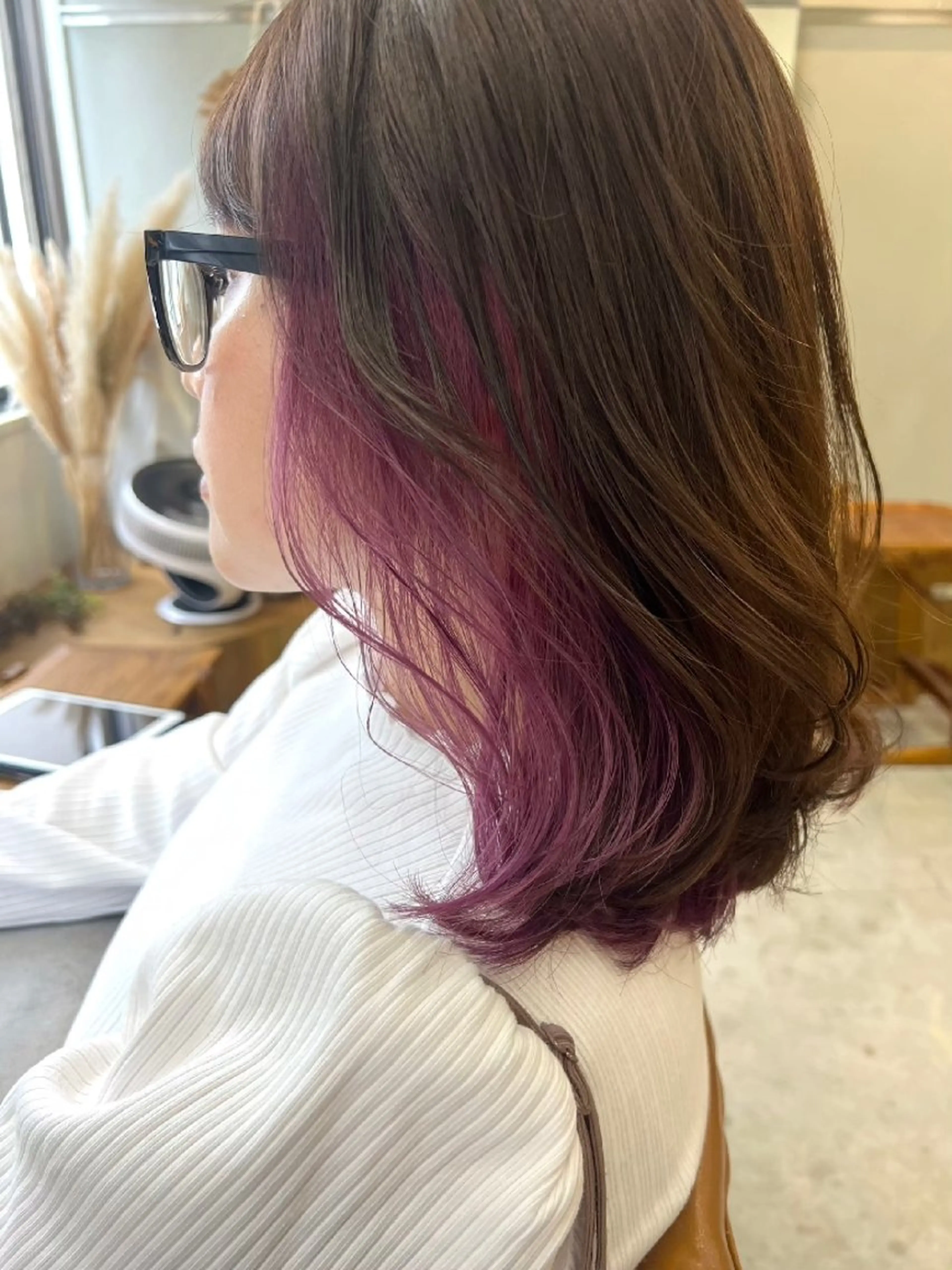 カラー 🌸花屋併設🌸石垣 友基のヘアスタイル