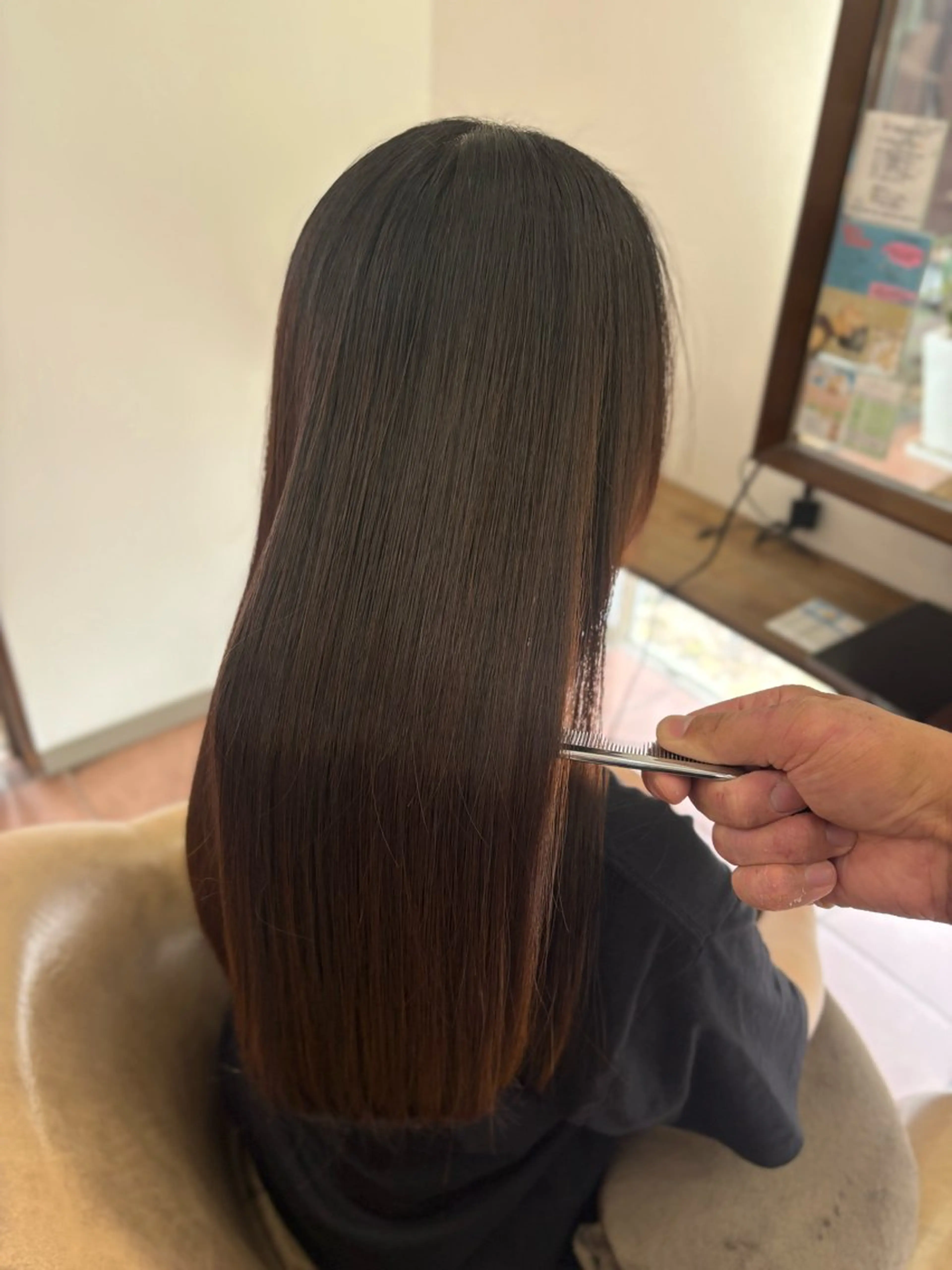 【新規限定】カット+髪質改善ストレートの写真